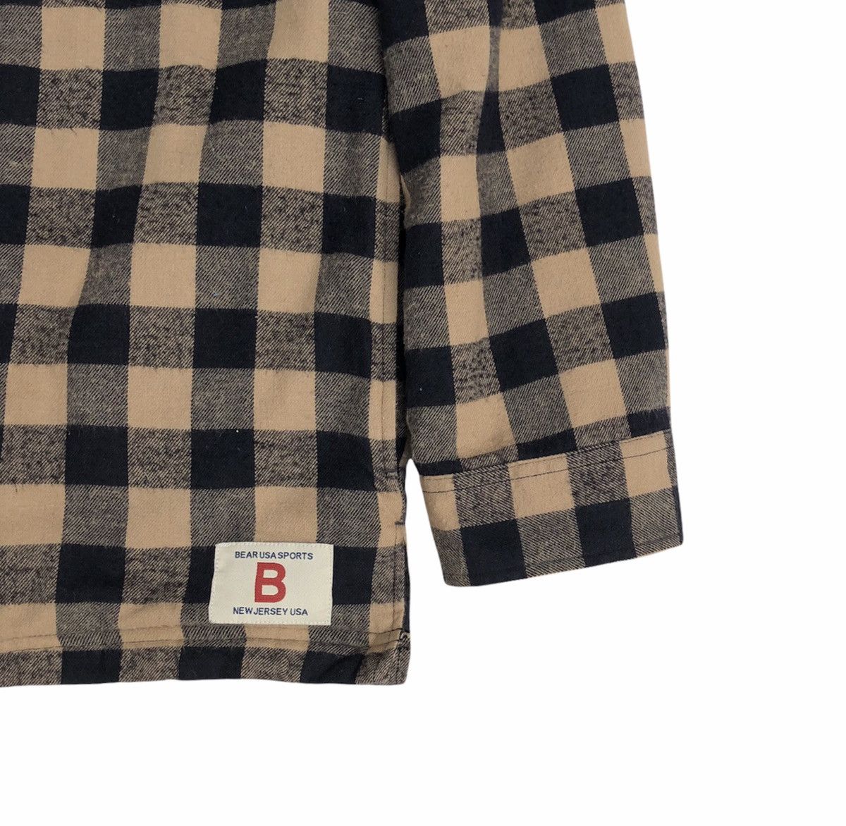 The Mountain Bear USA Sports Quilted Lined Checkered Flannel Jacket Size US M / EU 48-50 / 2 - 3 Thumbnail