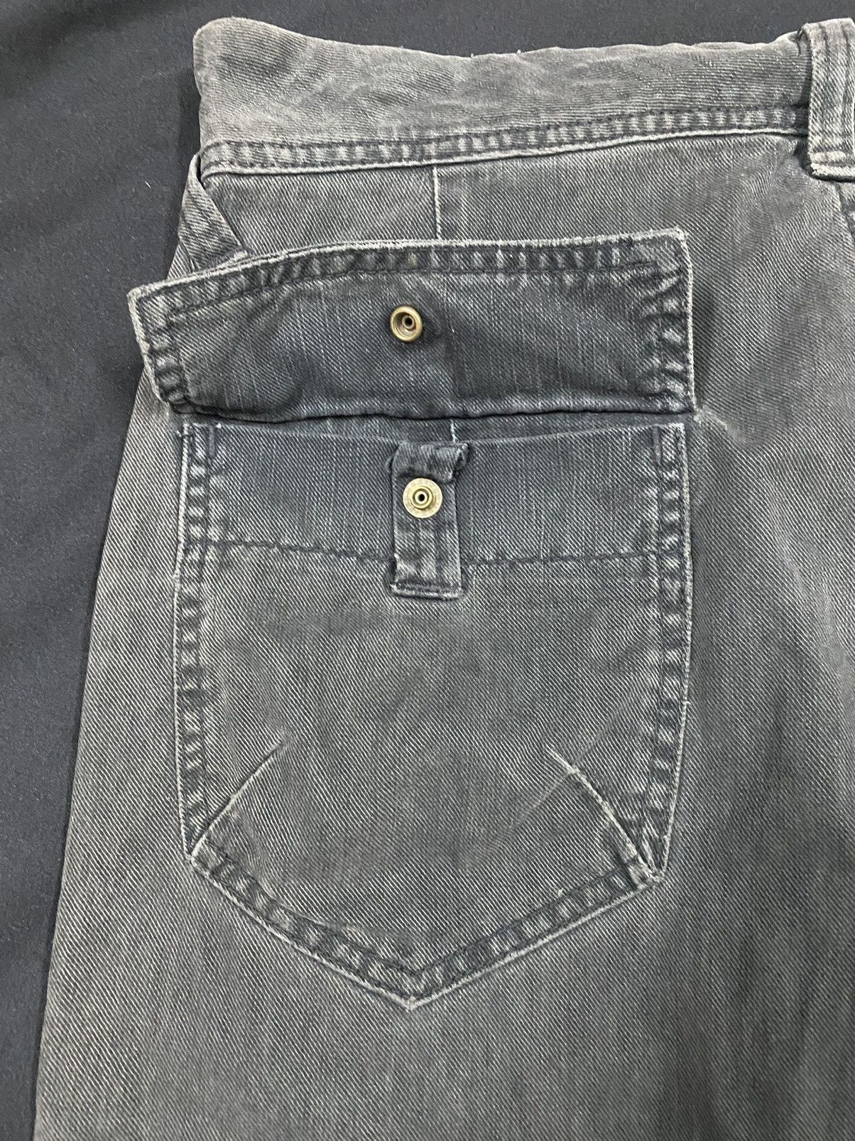 Carhartt Vtg🔥Carhartt Bush Pants Cargo Black Faded Pants Size US 32 / EU 48 - 12 Thumbnail