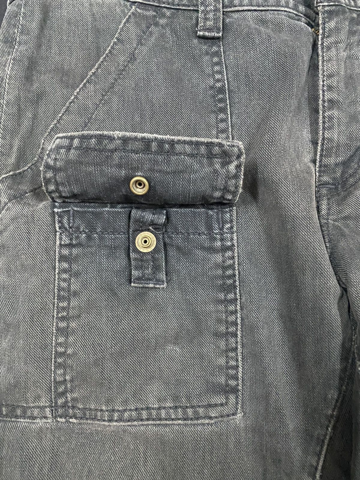 Carhartt Vtg🔥Carhartt Bush Pants Cargo Black Faded Pants Size US 32 / EU 48 - 17 Thumbnail