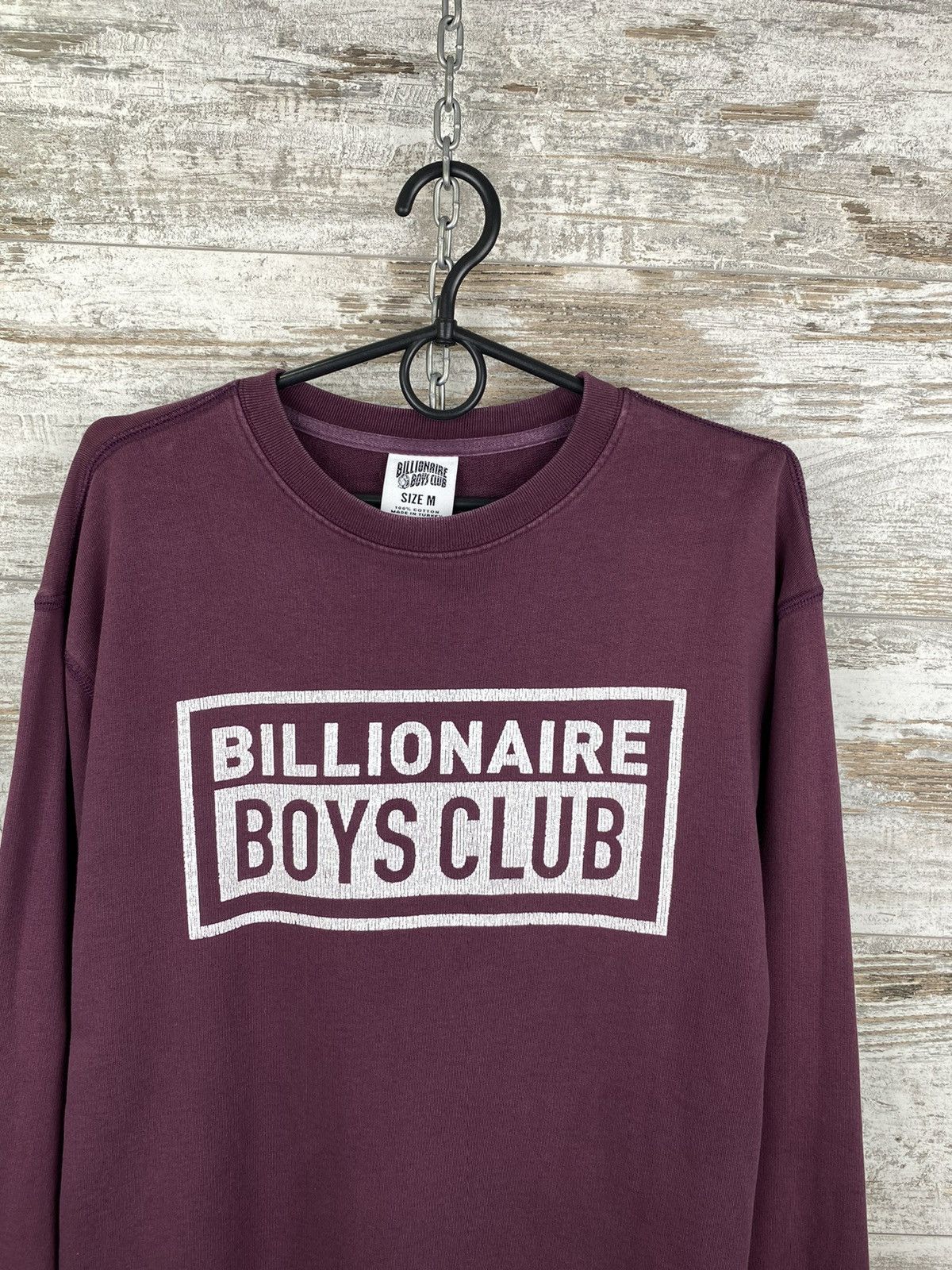 Billionaire Boys Club × Vintage Mens Vintage Billionaire Boys Club Sweatshirt big logo y2k Size US M / EU 48-50 / 2 - 2 Thumbnail