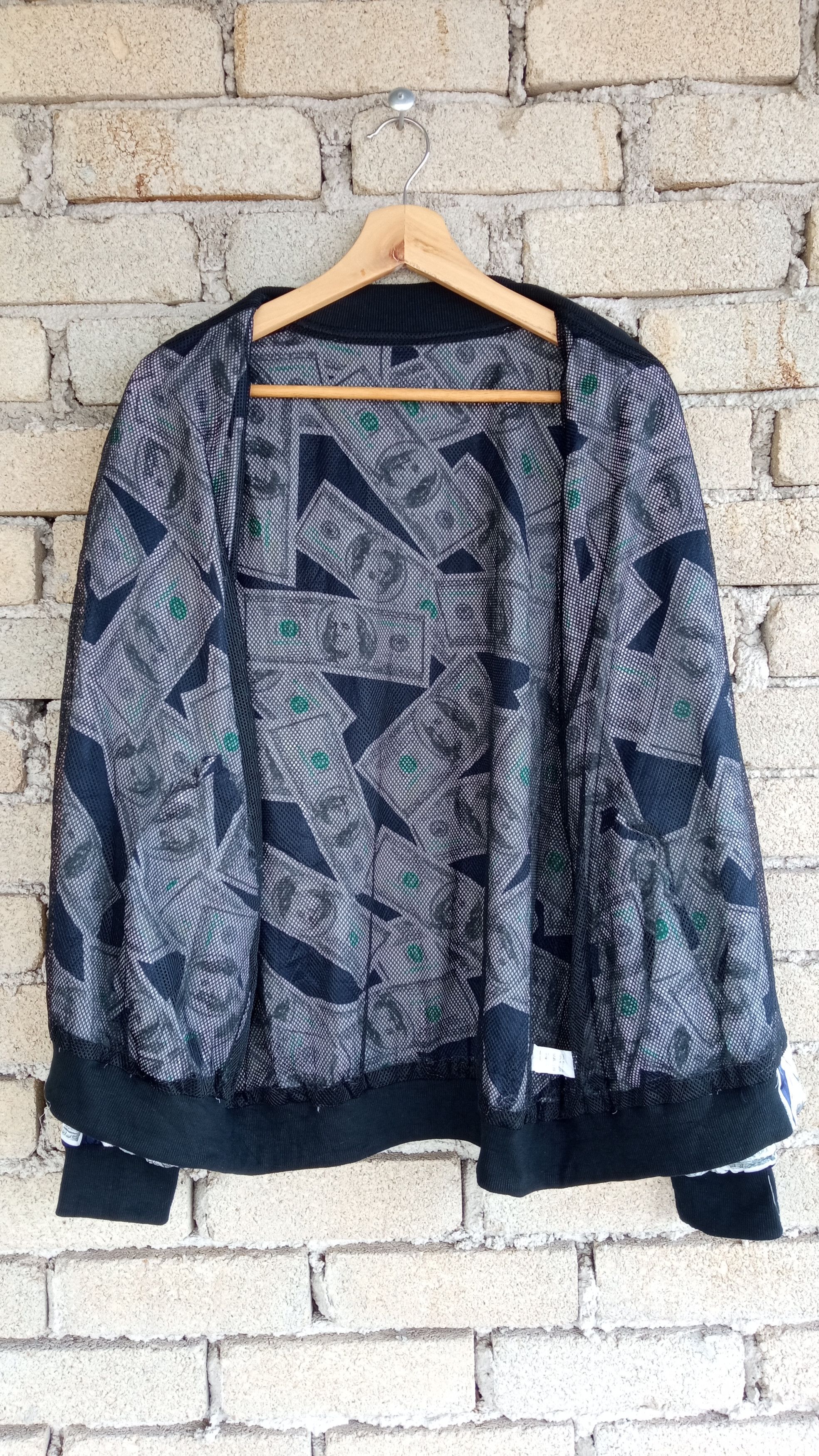 Japanese Brand × Vintage 🔥🔥100 Dollar Bill All Over Full Print Light Jacket Size US L / EU 52-54 / 3 - 10 Thumbnail