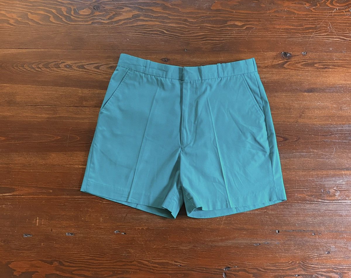 Vintage Vintage 80’s Gulf Traders Teal Shorts Size US 34 / EU 50 - 1 Thumbnail