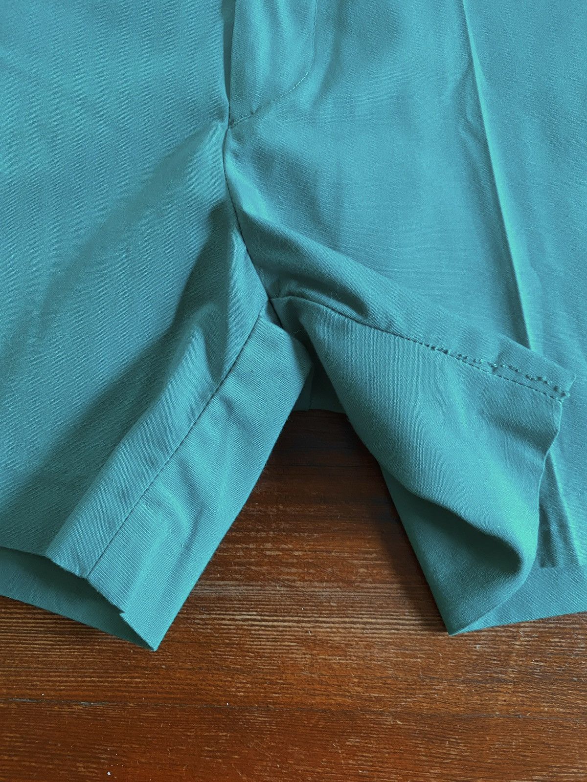 Vintage Vintage 80’s Gulf Traders Teal Shorts Size US 34 / EU 50 - 2 Thumbnail