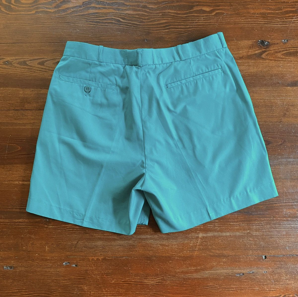 Vintage Vintage 80’s Gulf Traders Teal Shorts Size US 34 / EU 50 - 9 Thumbnail
