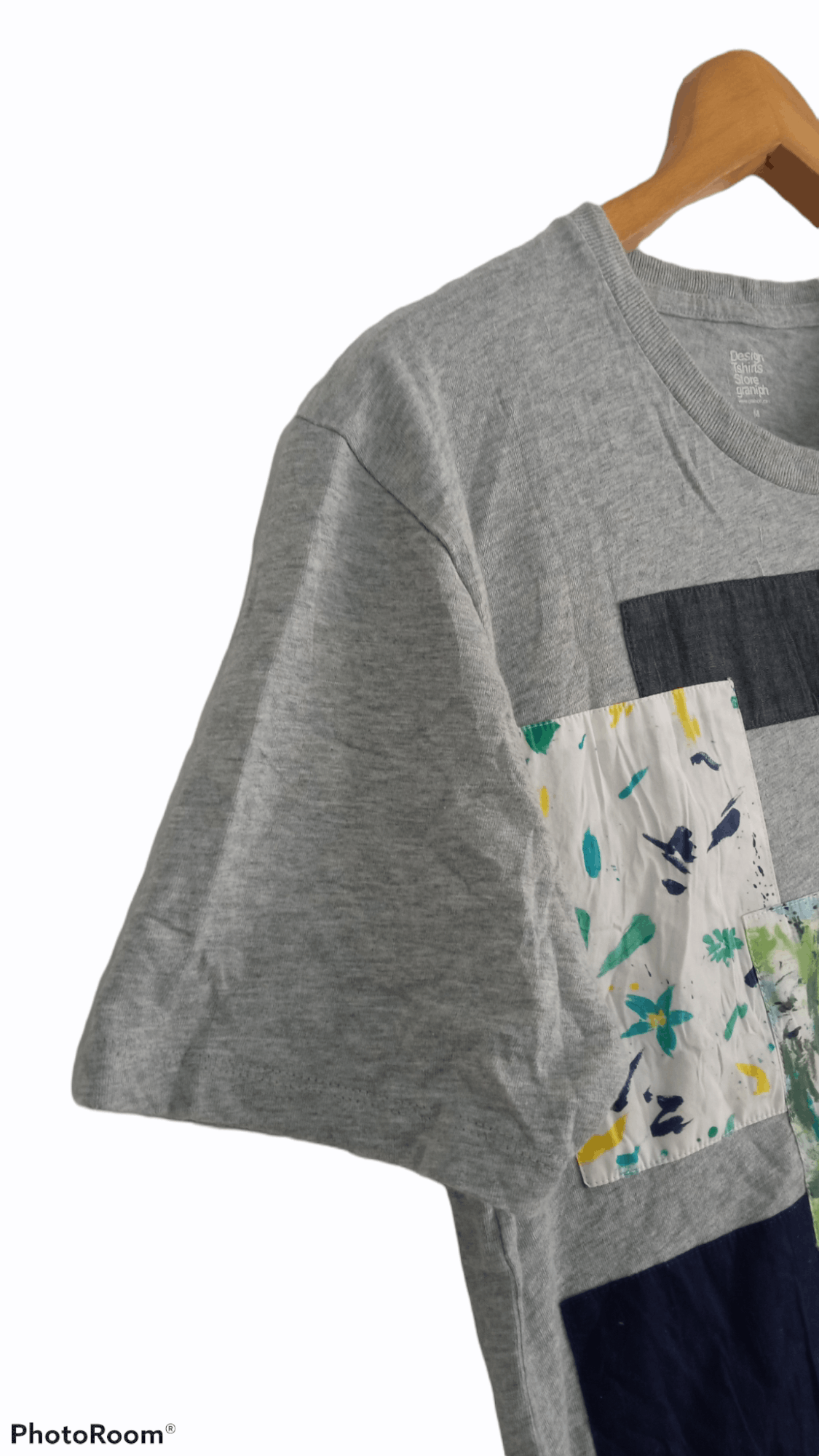 Japanese Brand × Vintage 🔥🔥Japanese Brand Graniph Patchwork Graphic Printed T-Shirt Size US M / EU 48-50 / 2 - 6 Thumbnail
