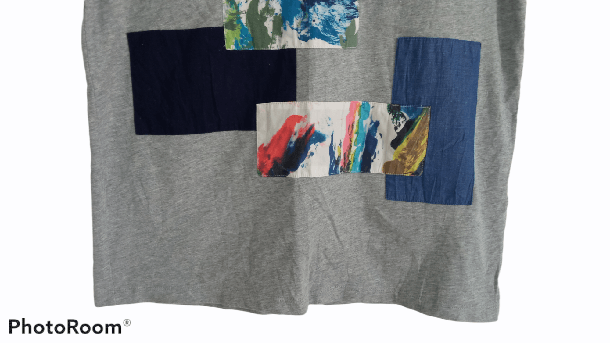 Japanese Brand × Vintage 🔥🔥Japanese Brand Graniph Patchwork Graphic Printed T-Shirt Size US M / EU 48-50 / 2 - 12 Thumbnail