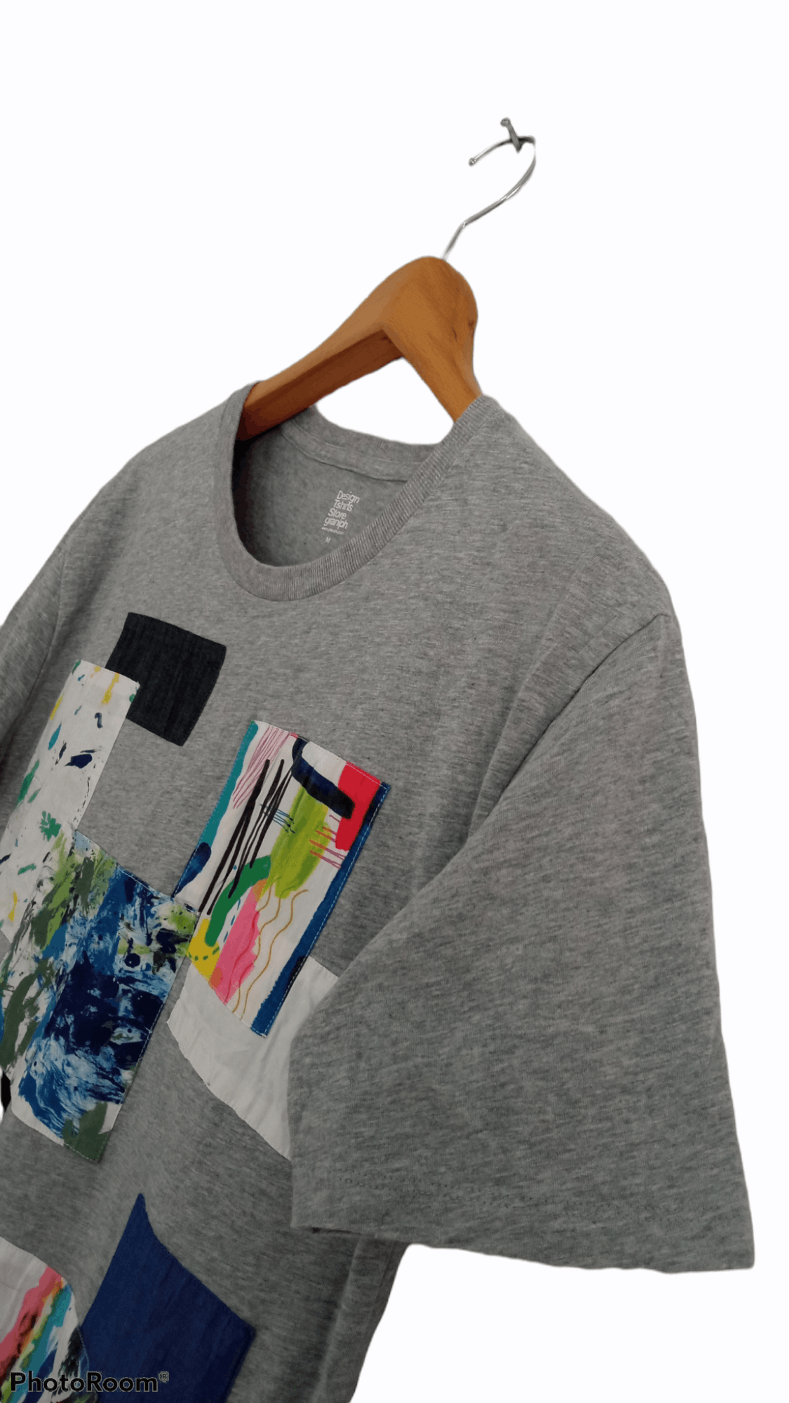 Japanese Brand × Vintage 🔥🔥Japanese Brand Graniph Patchwork Graphic Printed T-Shirt Size US M / EU 48-50 / 2 - 9 Thumbnail