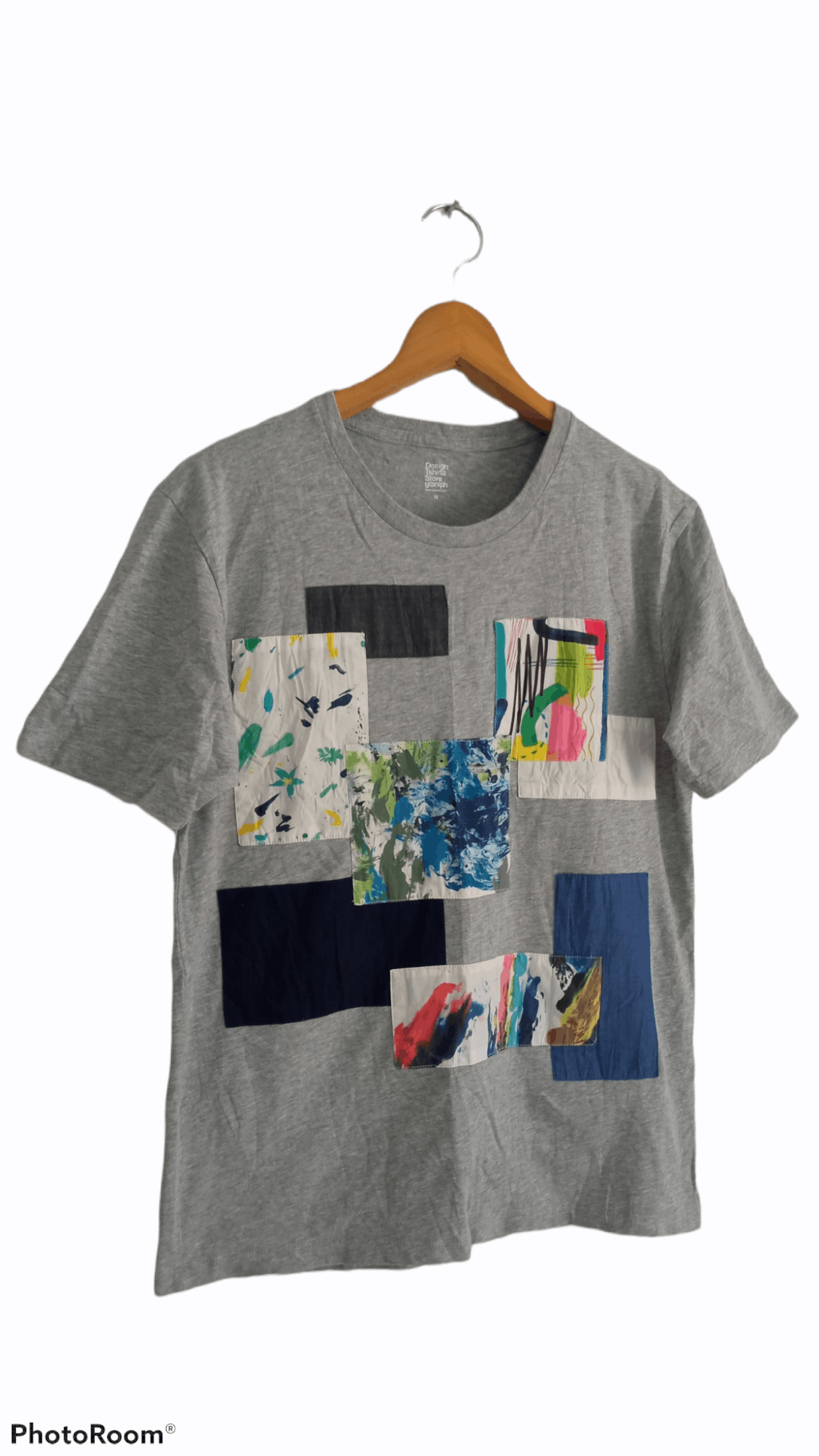 Japanese Brand × Vintage 🔥🔥Japanese Brand Graniph Patchwork Graphic Printed T-Shirt Size US M / EU 48-50 / 2 - 2 Thumbnail