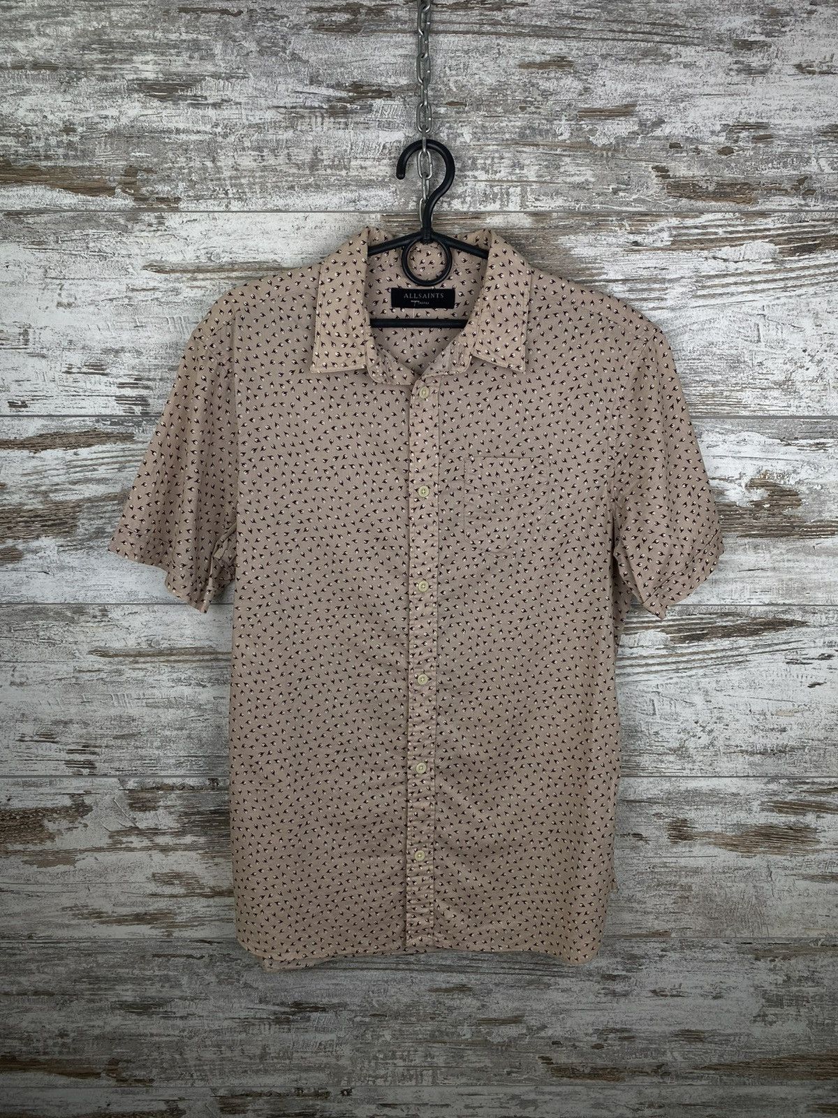 Allsaints × Japanese Brand Men AllSaints Shirts Button Up Hawaiian all saints luxury SS Size US S / EU 44-46 / 1 - 3 Thumbnail