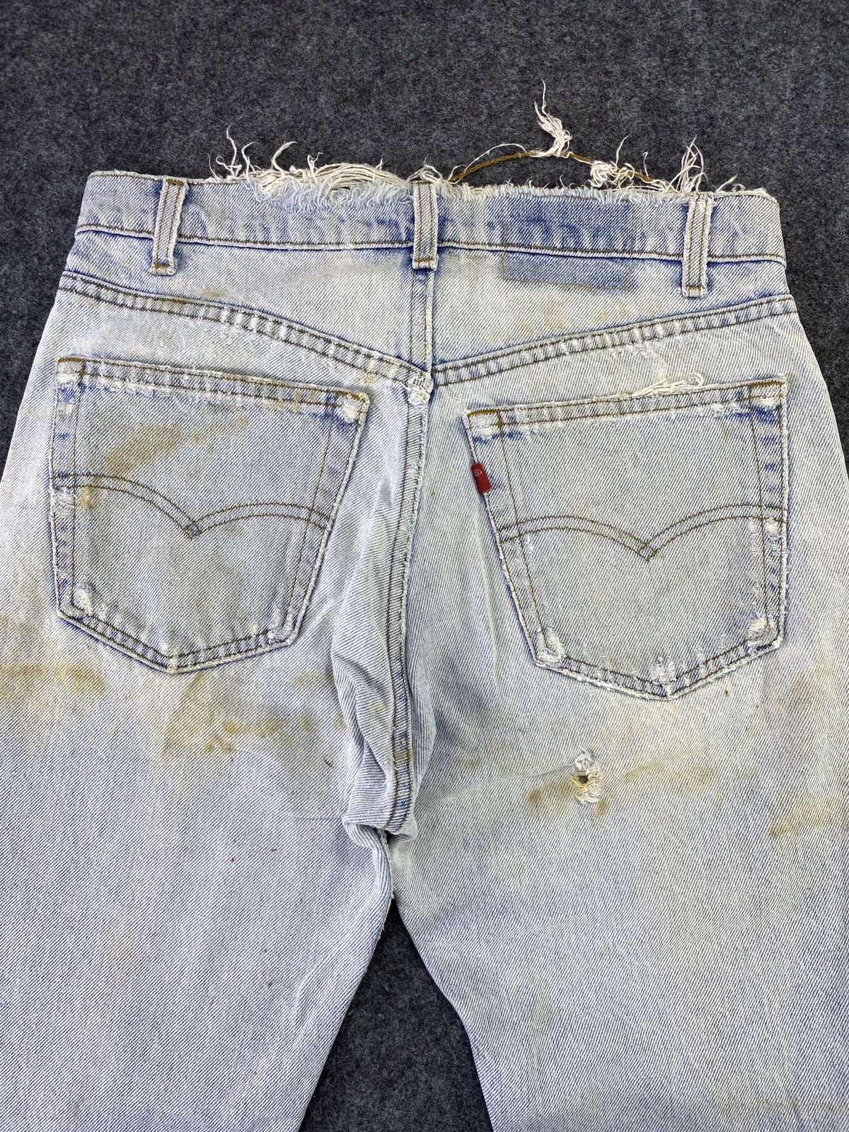 Levi's 90s Vintage Levi's 505 Jeans Distress Blue Wash - J774 Size US 31 - 9 Thumbnail