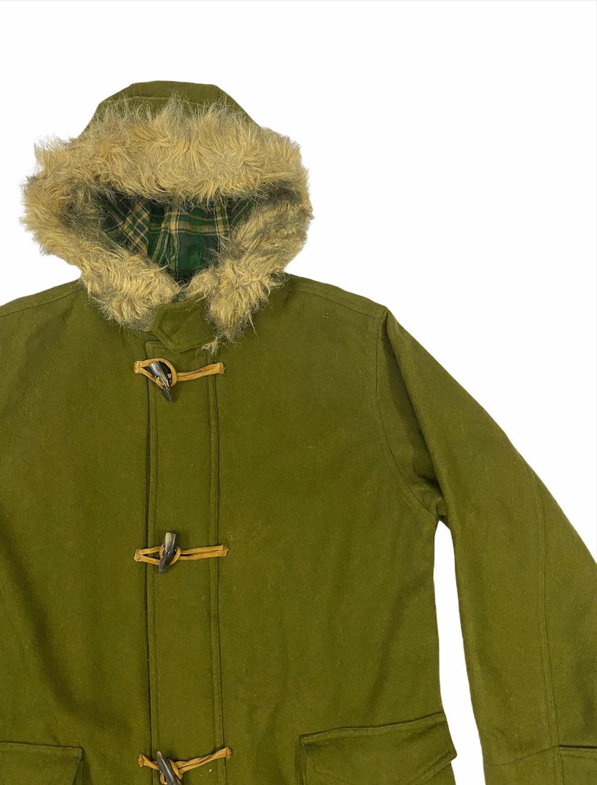 Maharishi Maharishi Parka Jacket Wool Fur Hoodie Size US L / EU 52-54 / 3 - 3 Thumbnail
