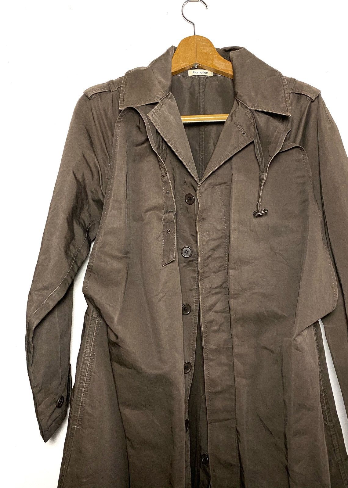 Issey Miyake Iconic Issey Miyake Plantation Long Jacket Size US M / EU 48-50 / 2 - 9 Thumbnail