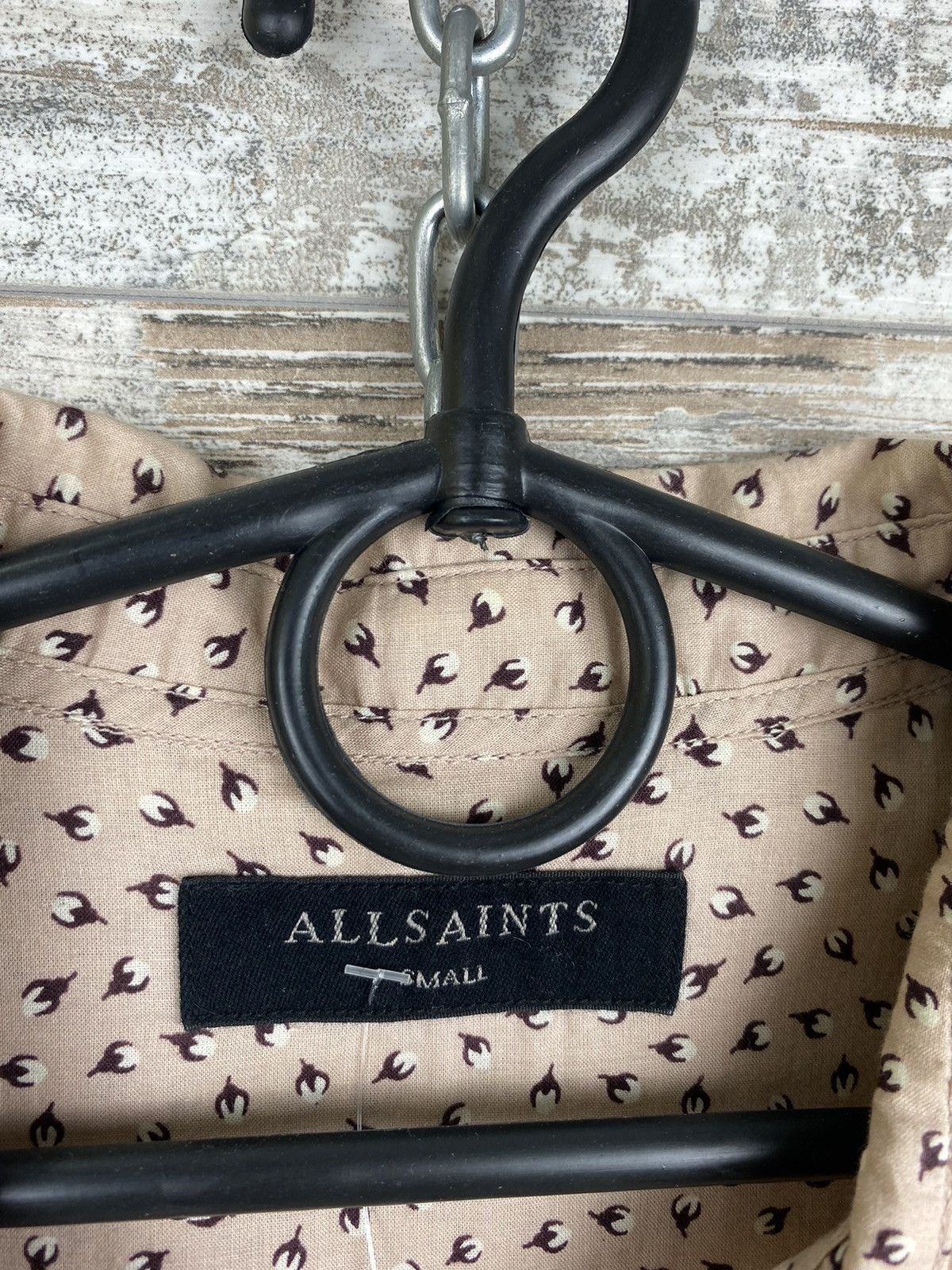 Allsaints × Japanese Brand Men AllSaints bulb ss shirt Button Up Hawaiian SS Size US S / EU 44-46 / 1 - 7 Thumbnail