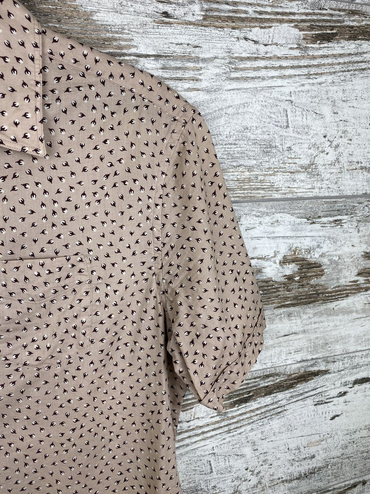 Allsaints × Japanese Brand Men AllSaints bulb ss shirt Button Up Hawaiian SS Size US S / EU 44-46 / 1 - 5 Thumbnail