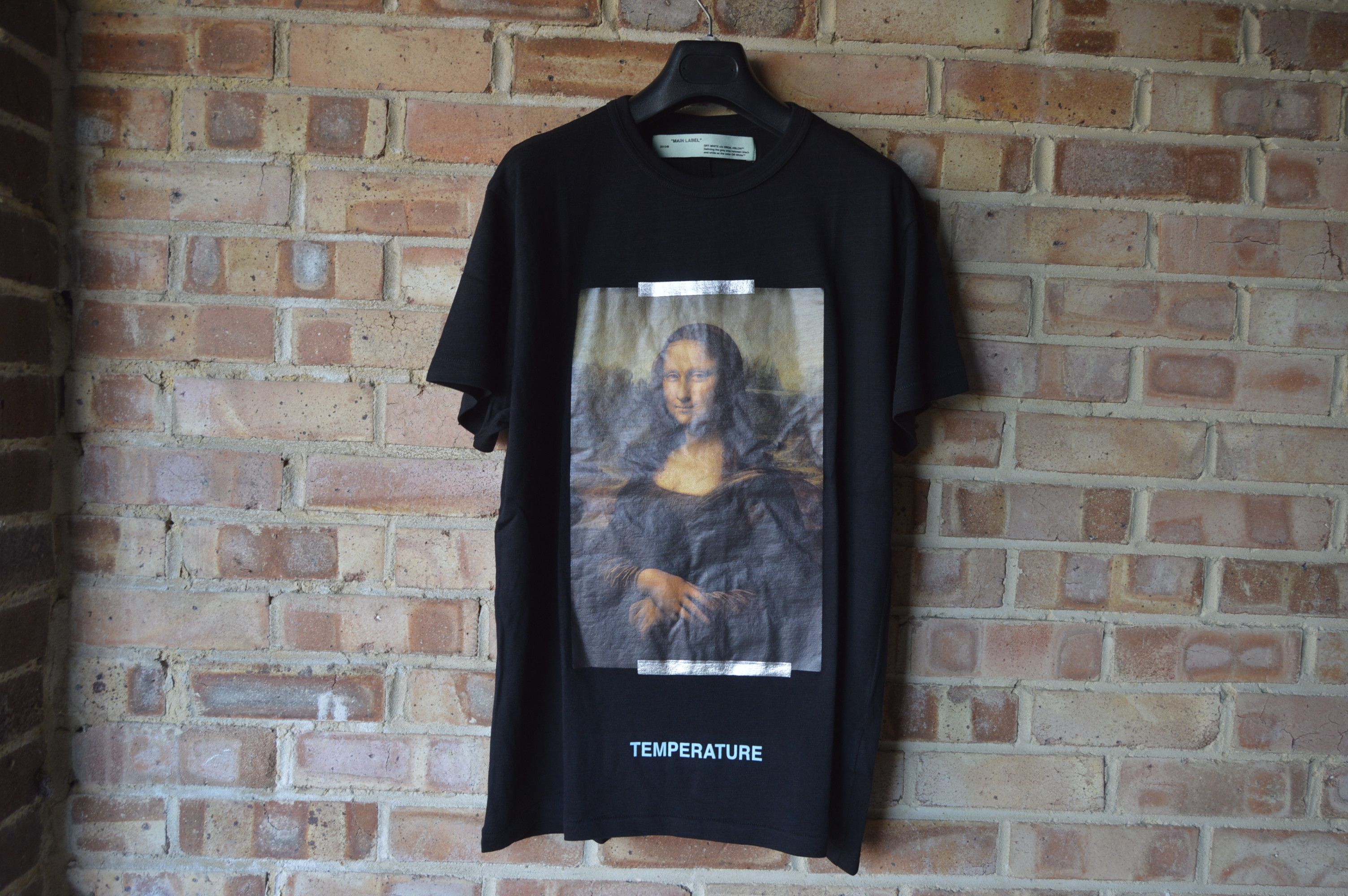 Off-White Black Mona Lisa T-shirt Size US M / EU 48-50 / 2 - 1 Preview