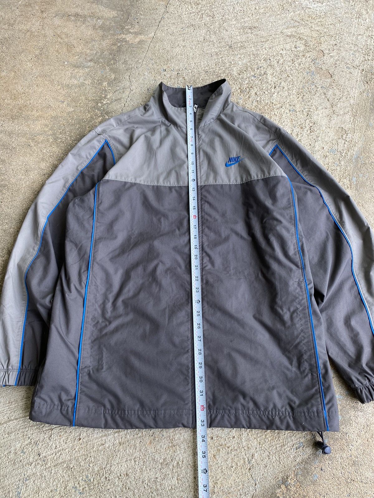 Nike × Vintage Vintage Y2K Nike Full Zip Windbreaker Jacket Size US XL / EU 56 / 4 - 9 Thumbnail