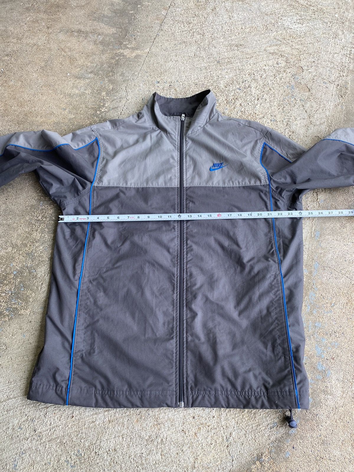 Nike × Vintage Vintage Y2K Nike Full Zip Windbreaker Jacket Size US XL / EU 56 / 4 - 10 Thumbnail