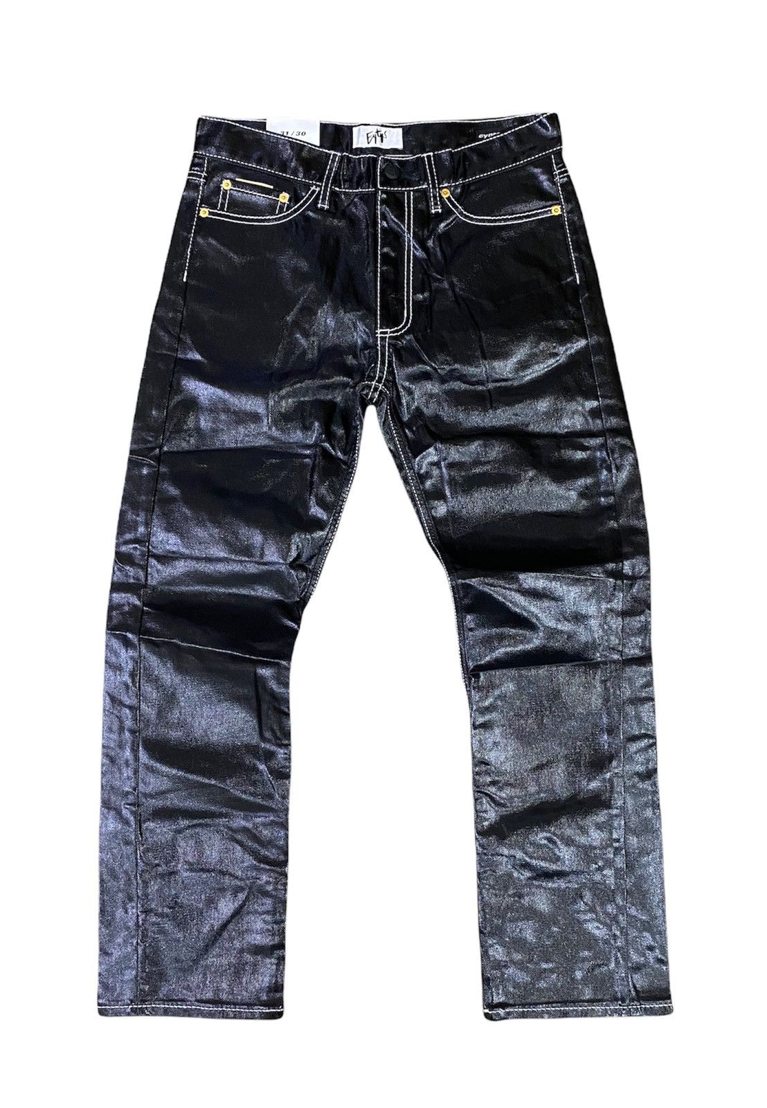 Eytys Eytys Contrast Stitch Cypress Tar Denim Size US 32 / EU 48 - 2 Thumbnail