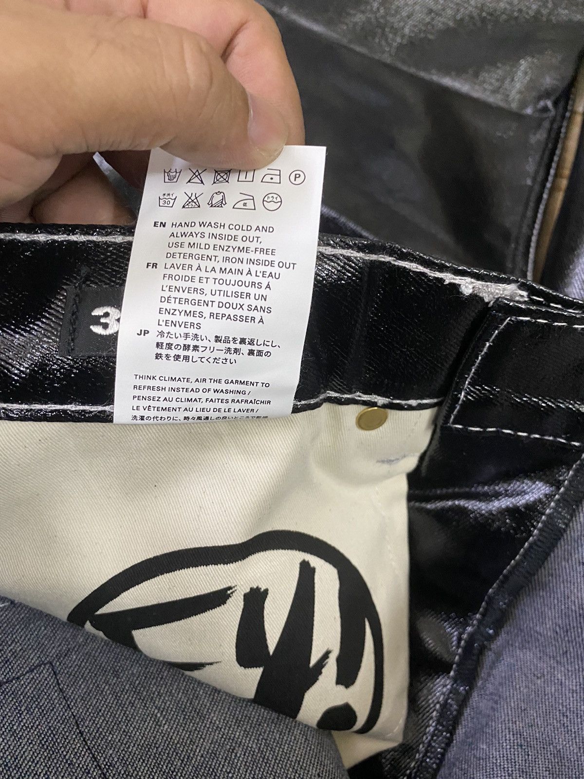 Eytys Eytys Contrast Stitch Cypress Tar Denim Size US 32 / EU 48 - 8 Thumbnail