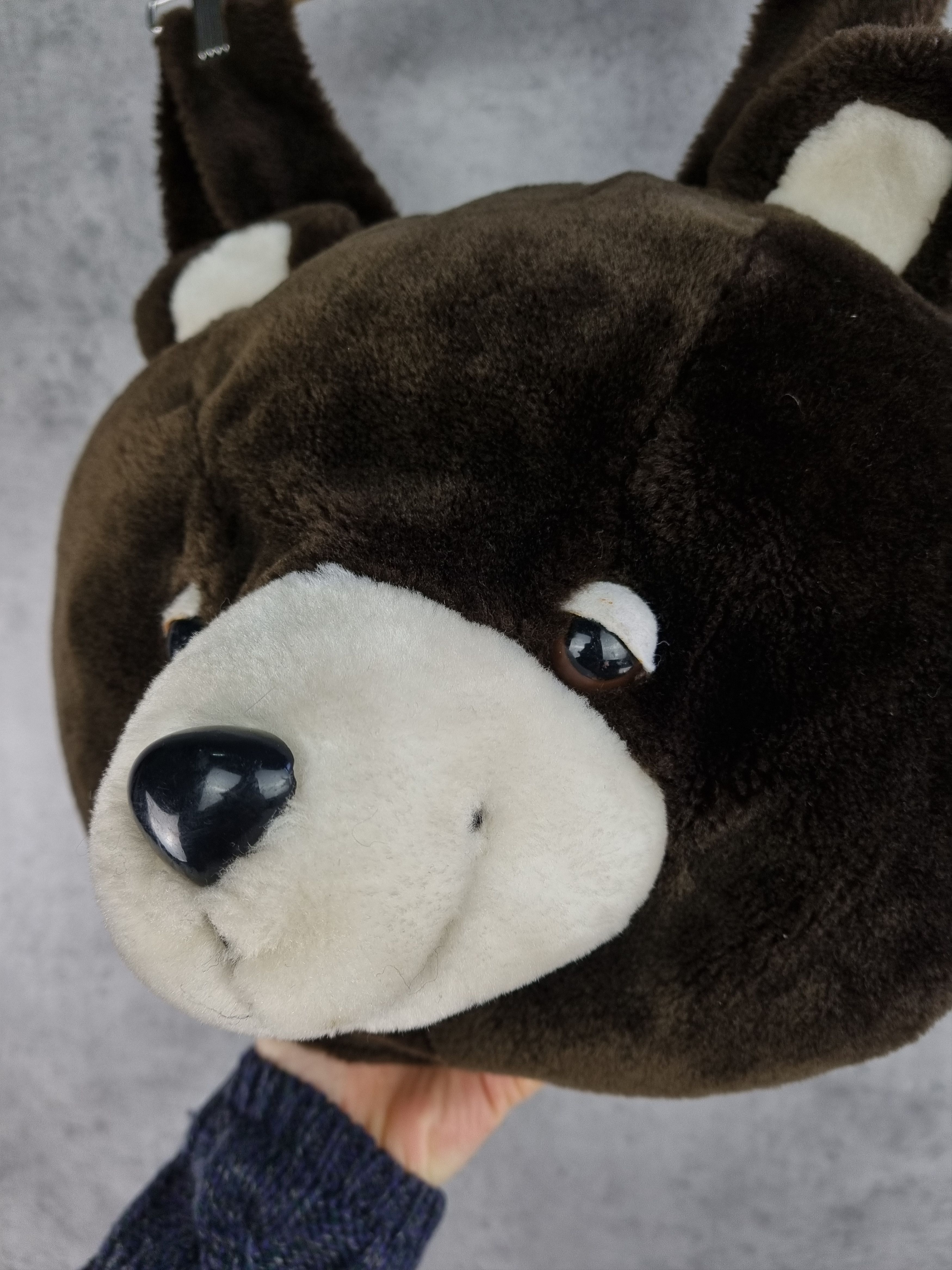 Vintage Unique Fluffy Bear Backpack Size ONE SIZE - 2 Thumbnail