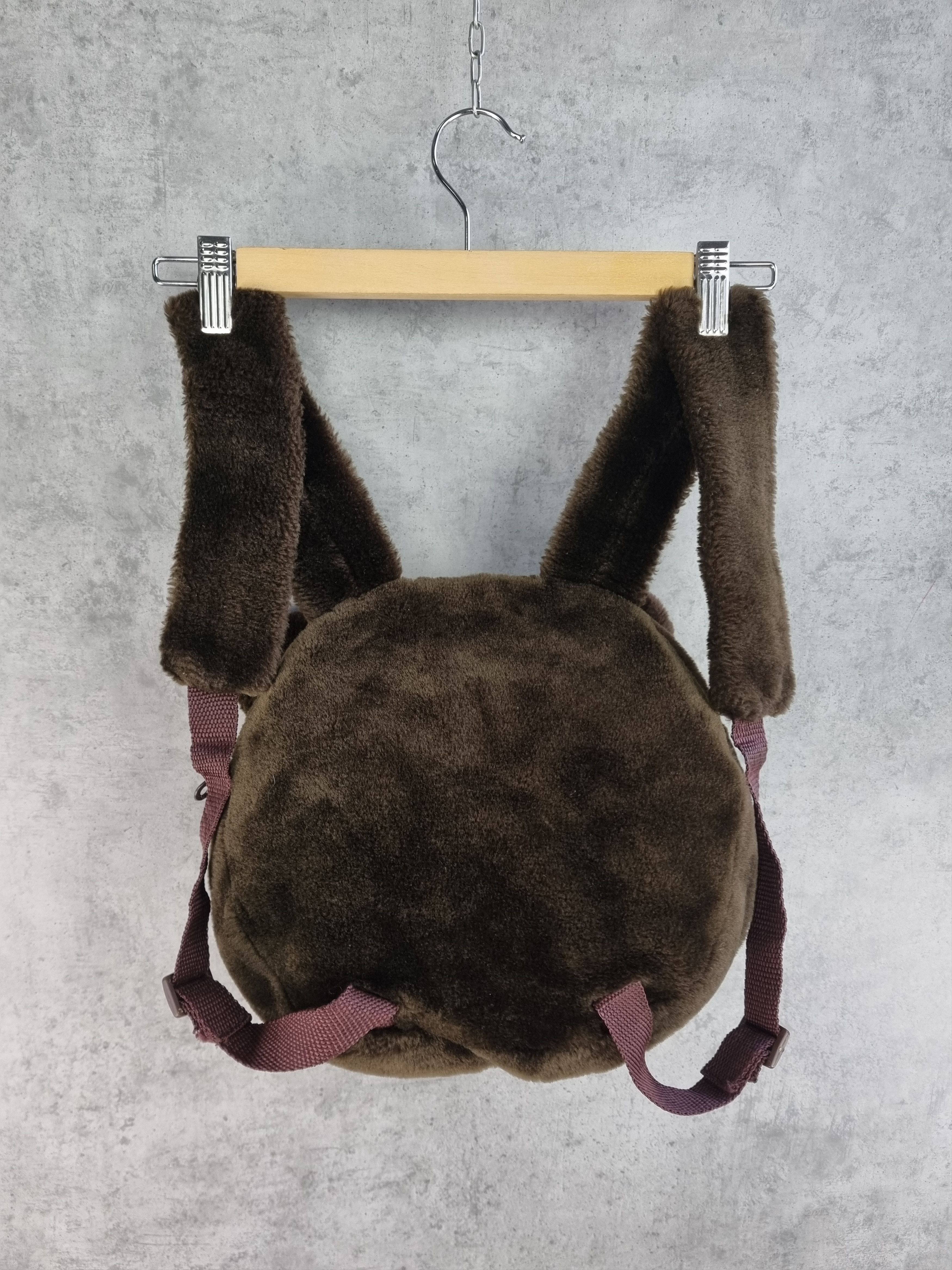 Vintage Unique Fluffy Bear Backpack Size ONE SIZE - 7 Thumbnail