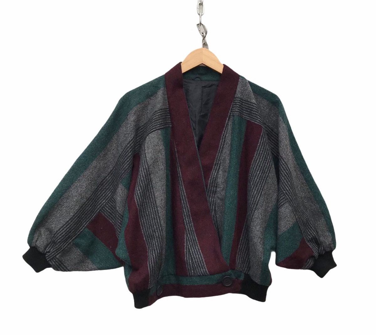 Japanese Brand Vintage Japanese Loose Stripe Kimono Japan Size US M / EU 48-50 / 2 - 1 Thumbnail