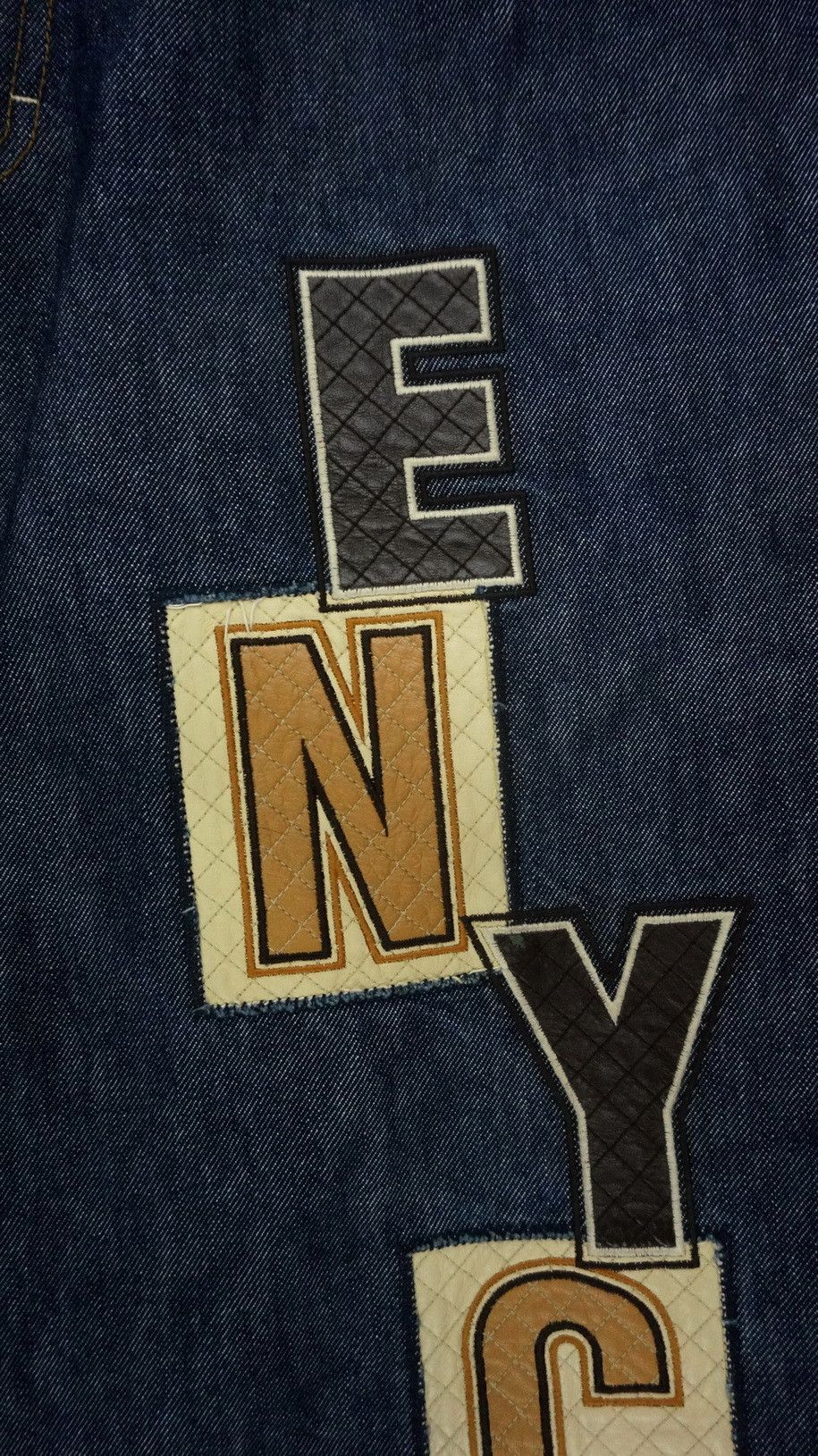 Enyce × JNCO Vintage 90s ENYCE Baggy Hip Hop Spell Out Patch Jeans Size US 34 / EU 50 - 6 Thumbnail