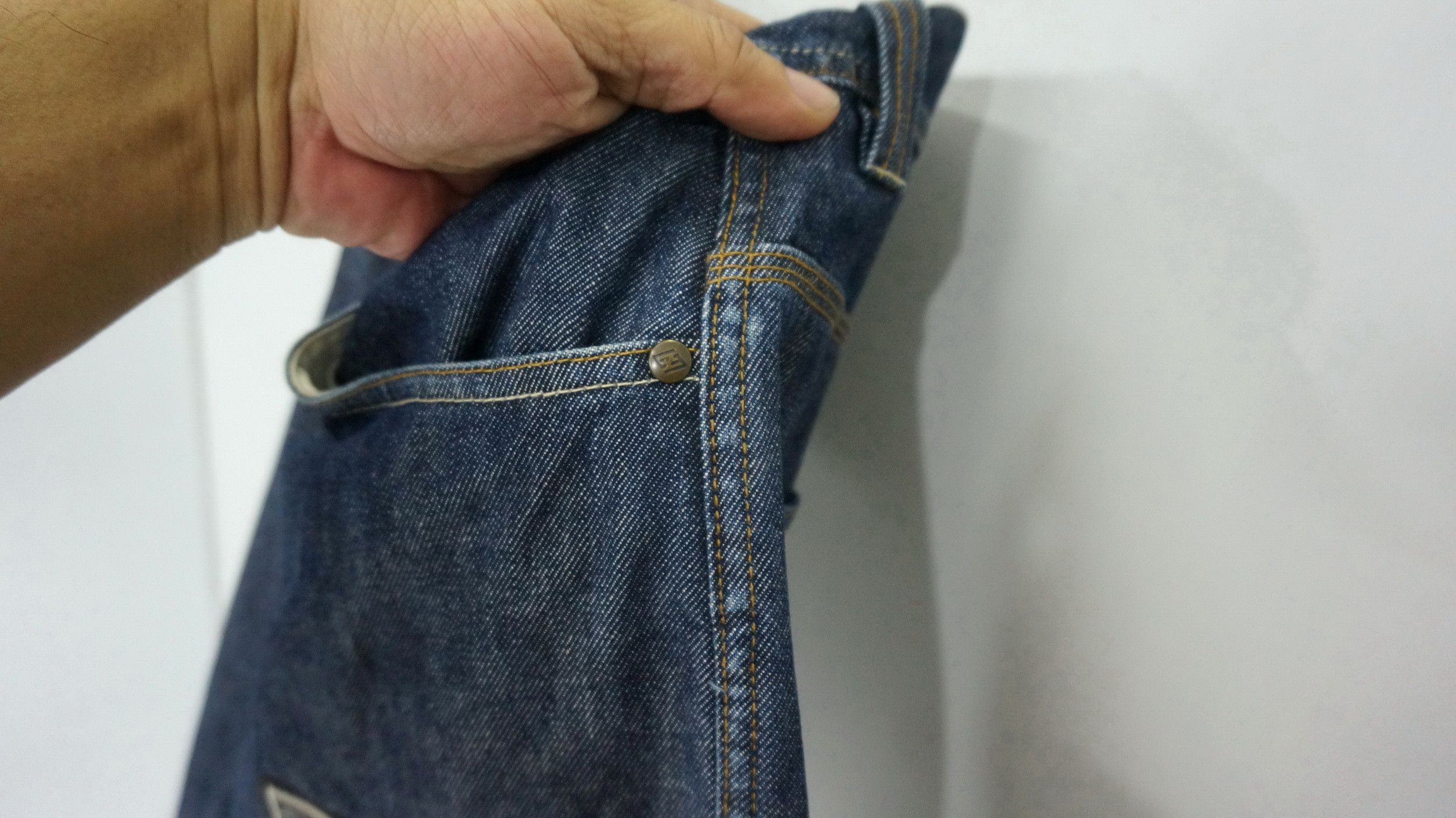 Enyce × JNCO Vintage 90s ENYCE Baggy Hip Hop Spell Out Patch Jeans Size US 34 / EU 50 - 12 Thumbnail
