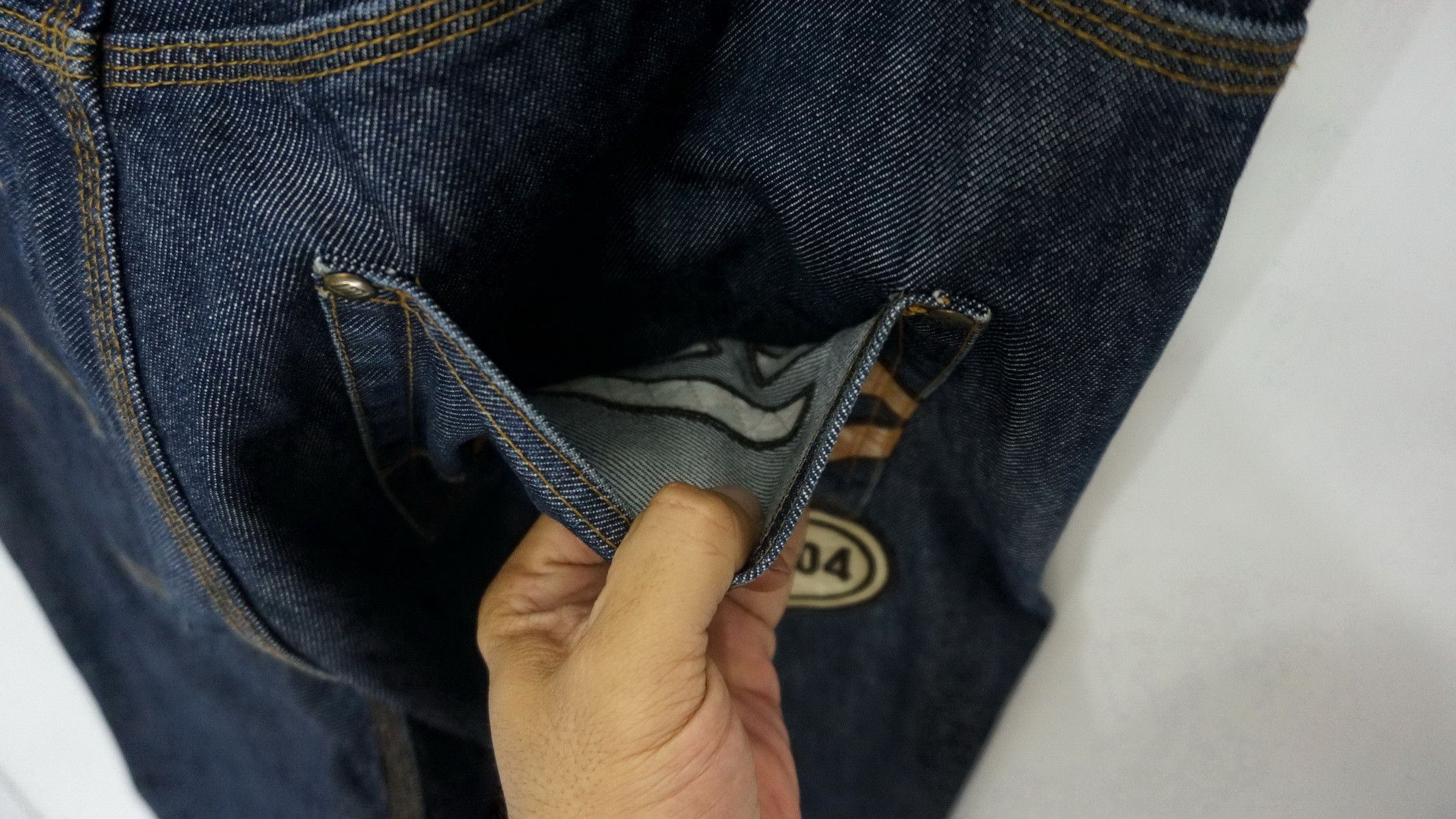 Enyce × JNCO Vintage 90s ENYCE Baggy Hip Hop Spell Out Patch Jeans Size US 34 / EU 50 - 11 Thumbnail