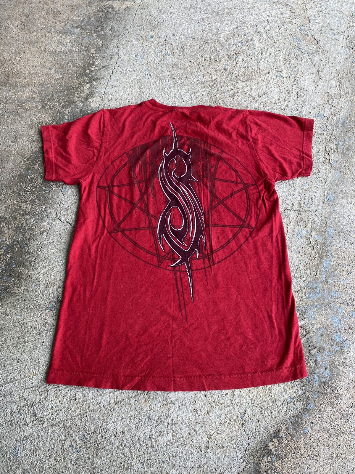 Slipknot × Vintage Vintage Style Slipknot Double Sided Shirt Size US S / EU 44-46 / 1 - 5 Thumbnail