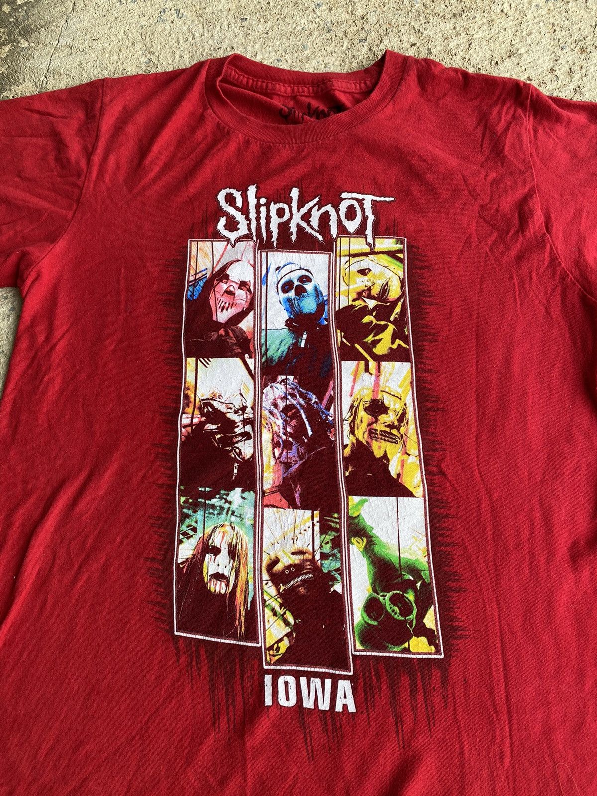 Slipknot × Vintage Vintage Style Slipknot Double Sided Shirt Size US S / EU 44-46 / 1 - 2 Thumbnail