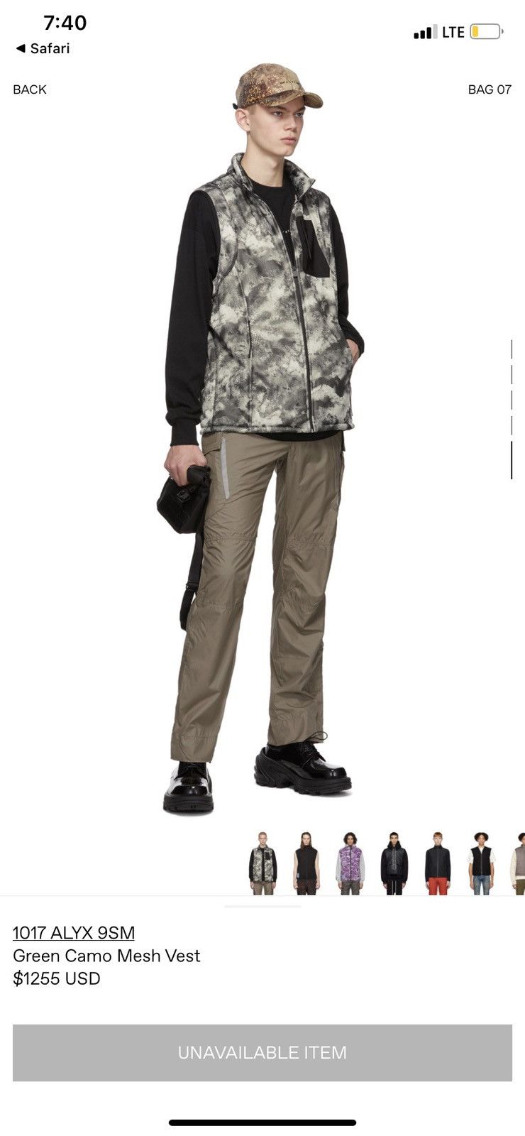 1017 ALYX 9SM × Alyx × SSENSE $1255 1017 ALYX 9SM Polar Fleece Vest Size US S / EU 44-46 / 1 - 11 Thumbnail