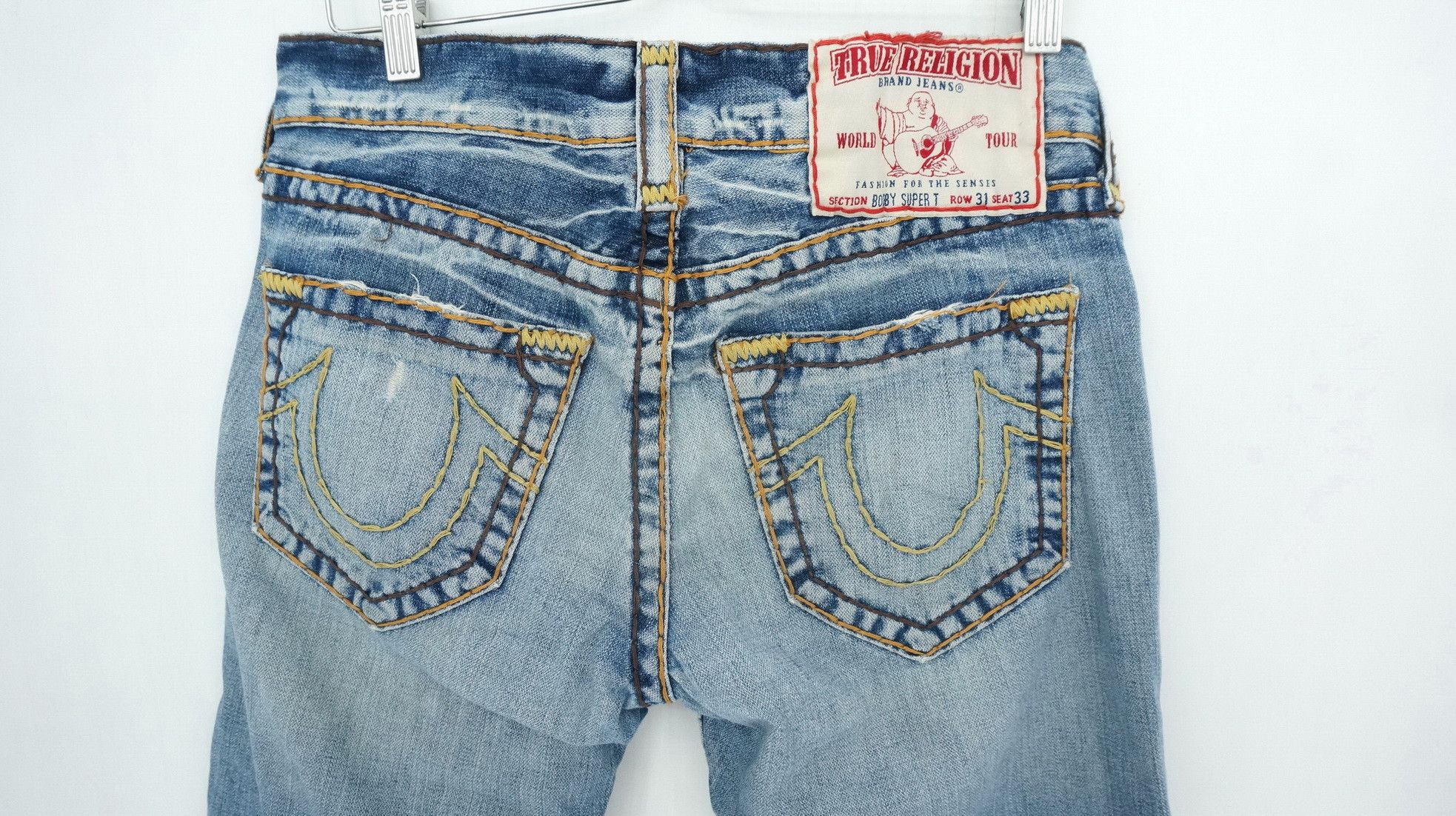 True Religion Dope 🔥 TRUE RELIGION Bobby Super T Jeans Size US 32 / EU 48 - 9 Thumbnail