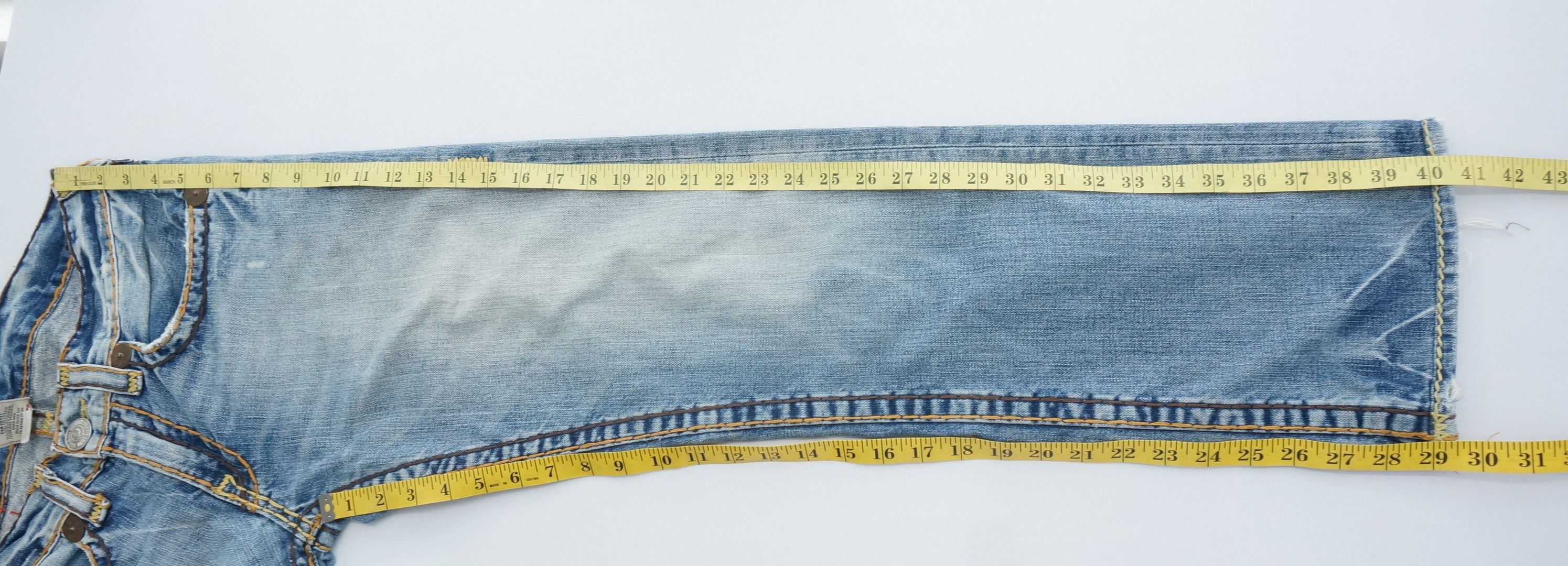 True Religion Dope 🔥 TRUE RELIGION Bobby Super T Jeans Size US 32 / EU 48 - 12 Thumbnail