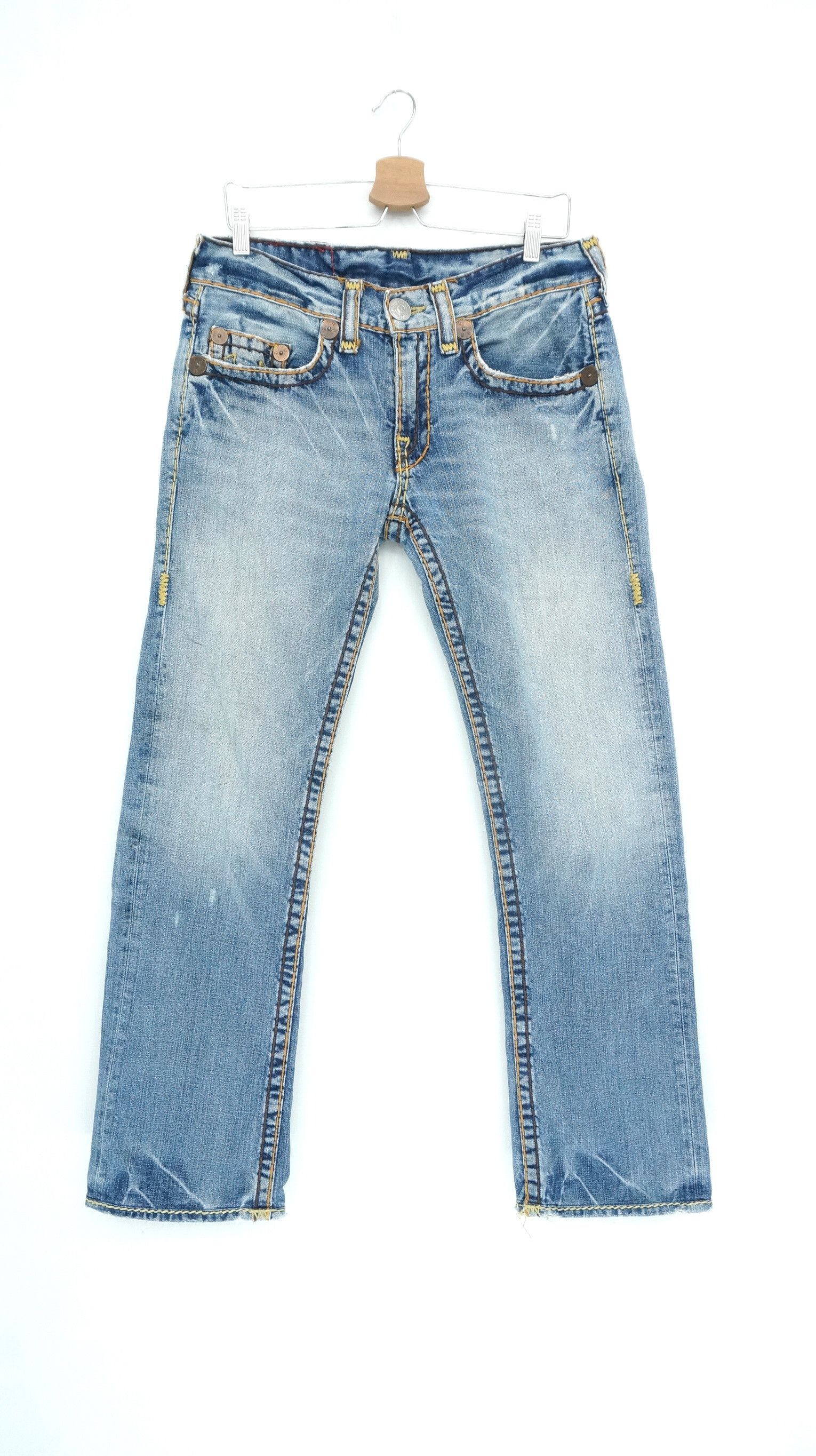 True Religion Dope 🔥 TRUE RELIGION Bobby Super T Jeans Size US 32 / EU 48 - 2 Thumbnail
