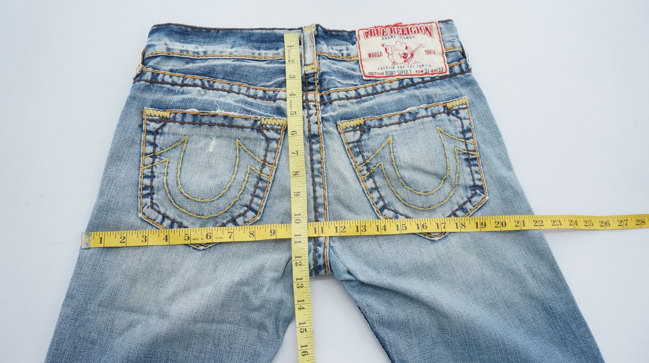 True Religion Dope 🔥 TRUE RELIGION Bobby Super T Jeans Size US 32 / EU 48 - 14 Thumbnail