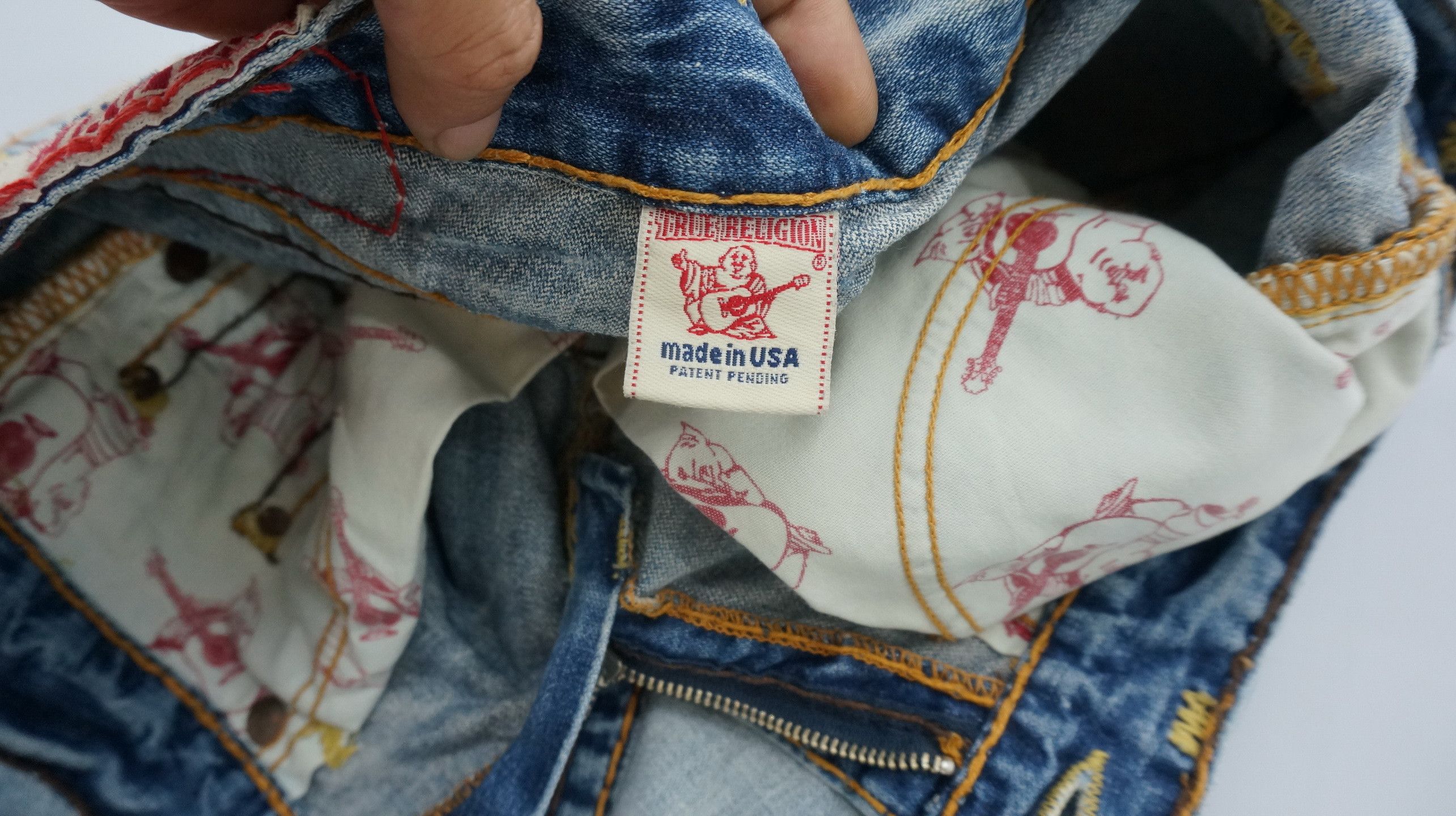 True Religion Dope 🔥 TRUE RELIGION Bobby Super T Jeans Size US 32 / EU 48 - 16 Thumbnail