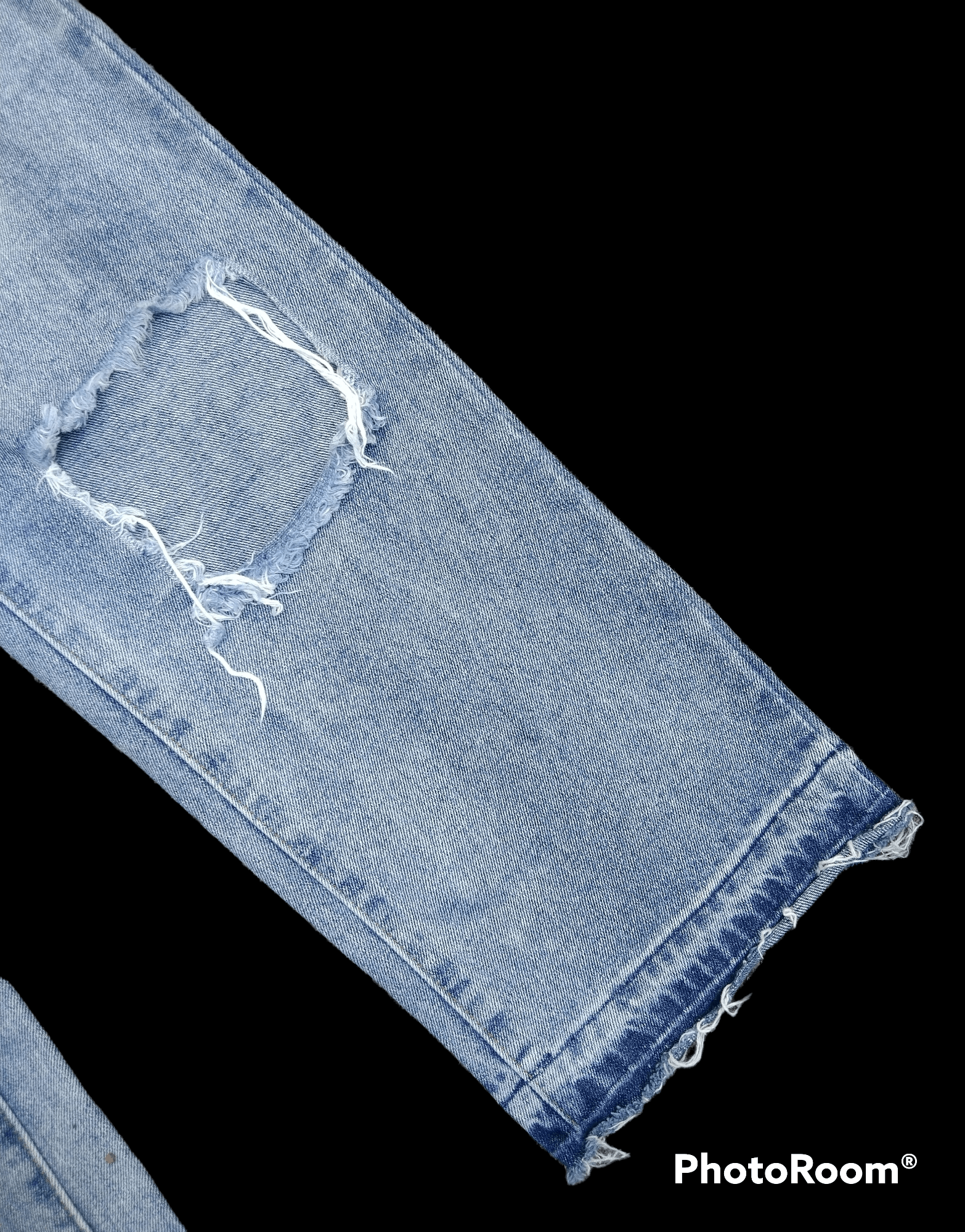 Japanese Brand DiSTRESSED 1 OF 1 ILLUSTRATION VOLCAN&APHRODOTE DENIM PANTS Size US 30 / EU 46 - 5 Thumbnail