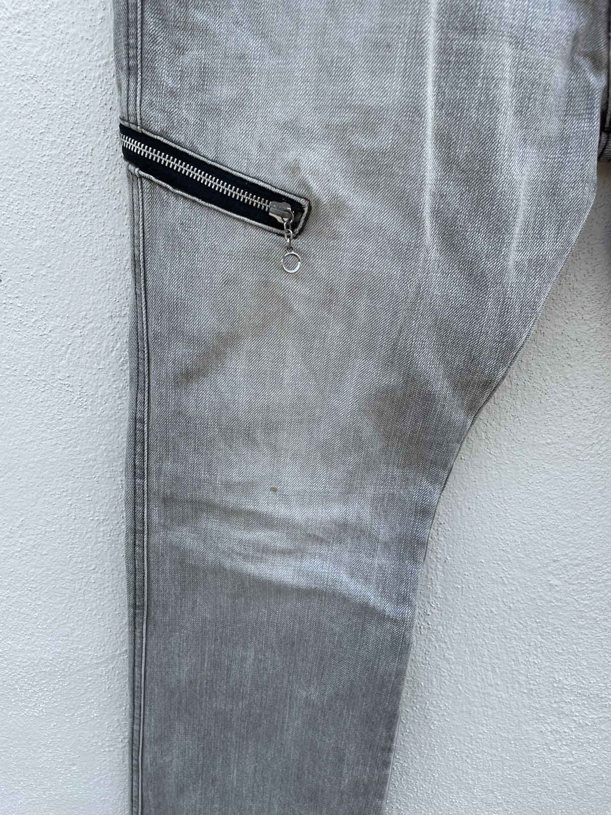 Japanese Brand Rupert Edge Zipper Flare Denim Jeans Made in Japan 34X32 Size US 34 / EU 50 - 4 Thumbnail