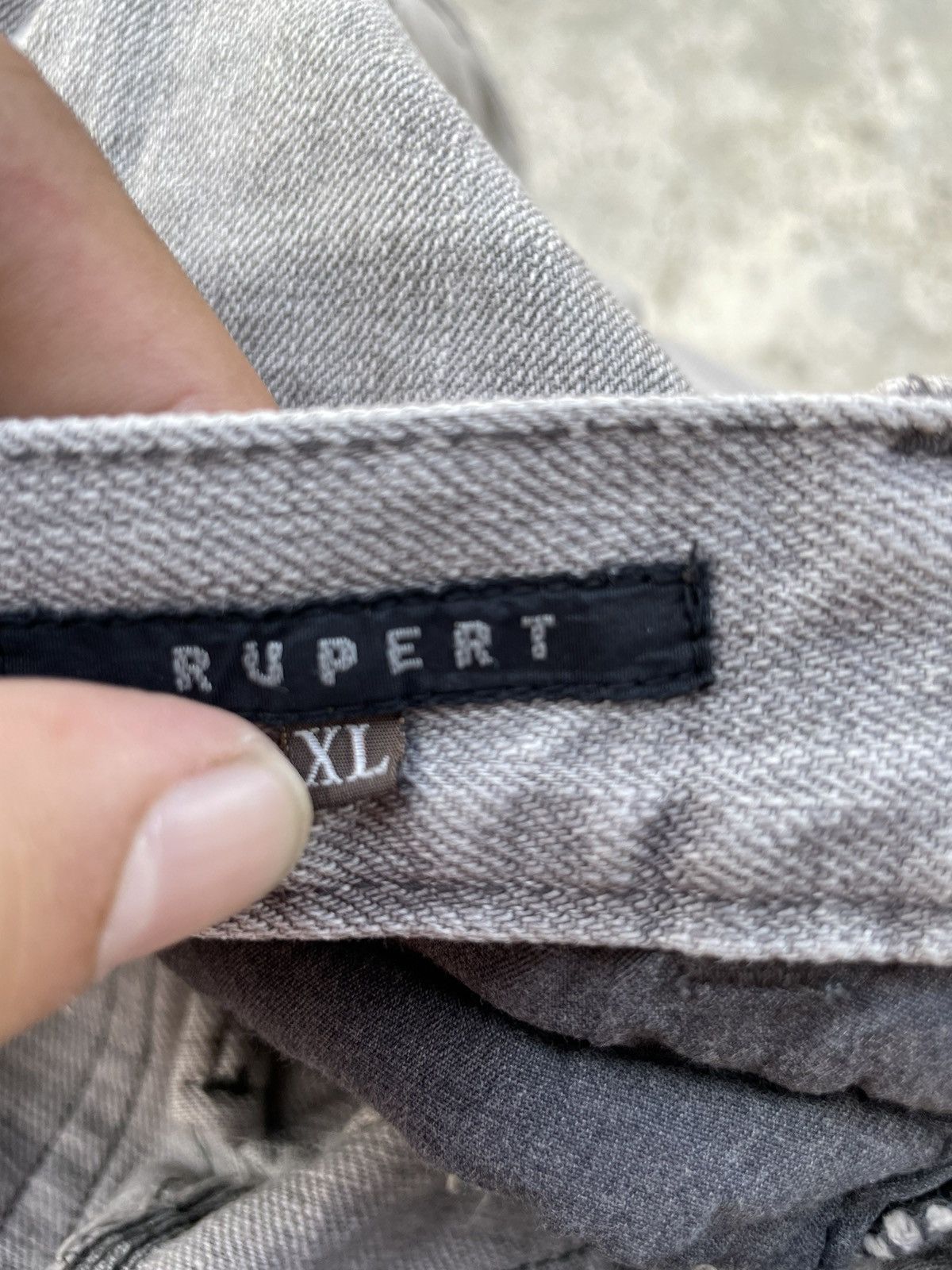 Japanese Brand Rupert Edge Zipper Flare Denim Jeans Made in Japan 34X32 Size US 34 / EU 50 - 12 Thumbnail