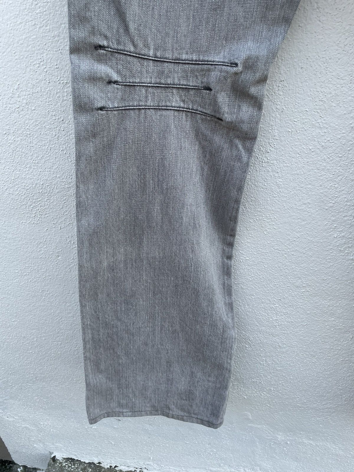 Japanese Brand Rupert Edge Zipper Flare Denim Jeans Made in Japan 34X32 Size US 34 / EU 50 - 10 Thumbnail