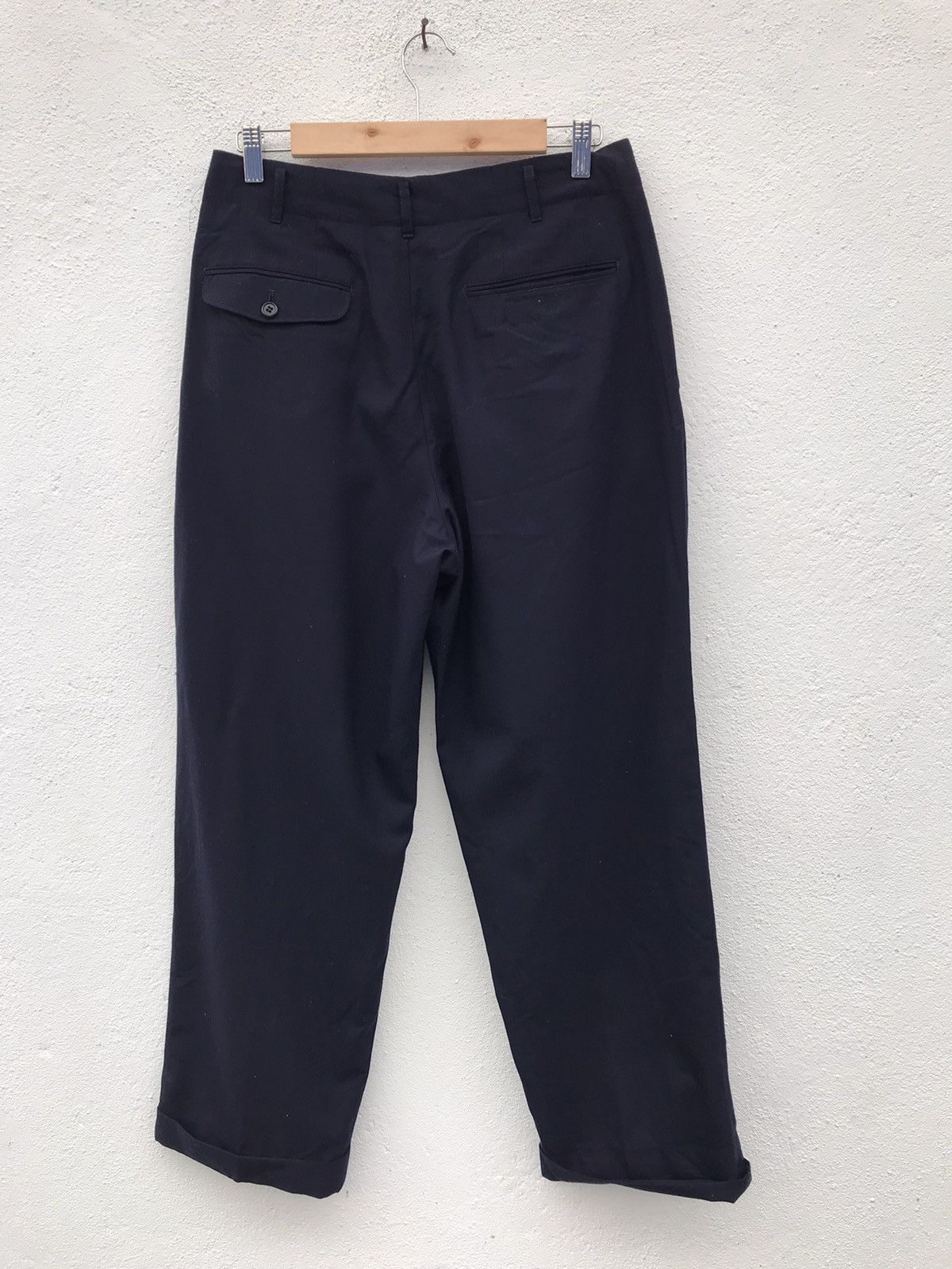 Y's for Men × Yohji Yamamoto Yohji Yamamoto Central Japan Railway Company Wool Pants Size US 30 / EU 46 - 5 Thumbnail