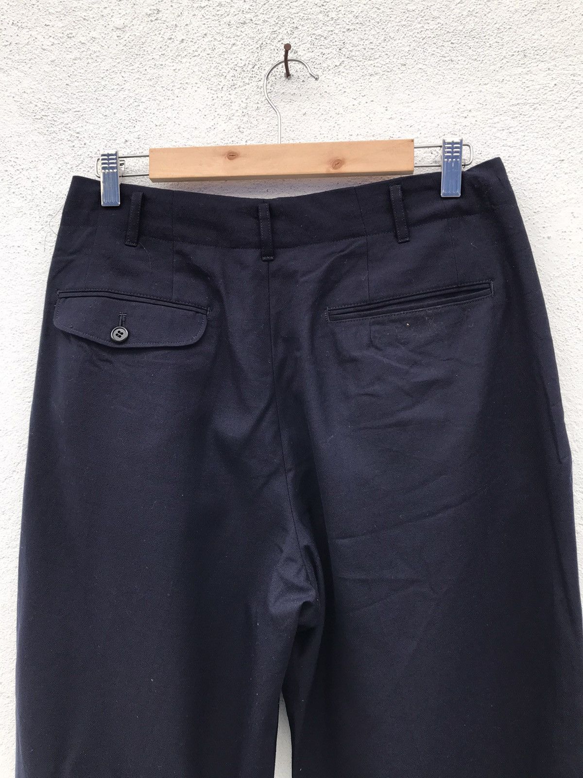 Y's for Men × Yohji Yamamoto Yohji Yamamoto Central Japan Railway Company Wool Pants Size US 30 / EU 46 - 6 Thumbnail