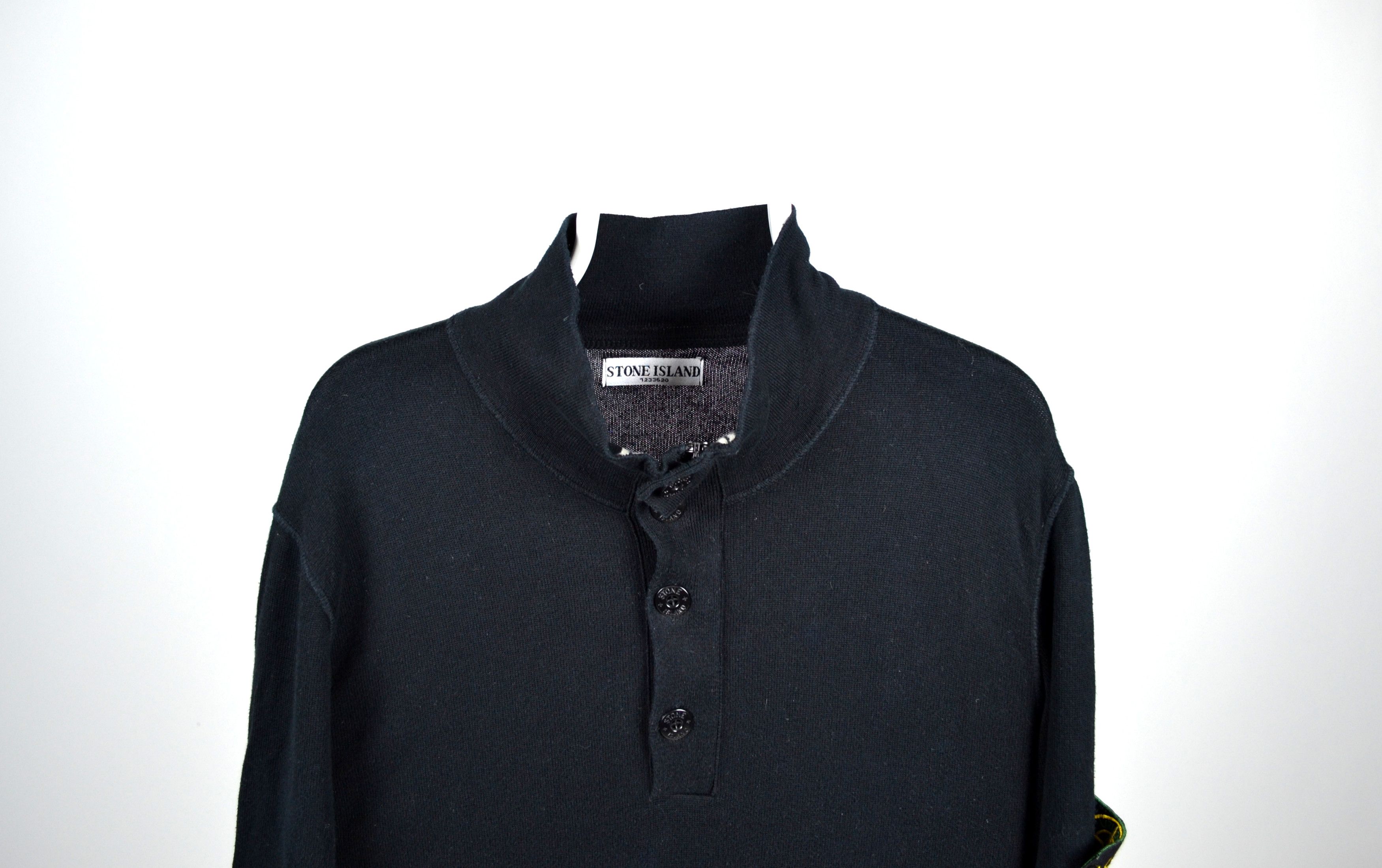 Stone Island Vintage Stone Island 1/4 Zipped 2008 Size US XXL / EU 58 / 5 - 2 Thumbnail