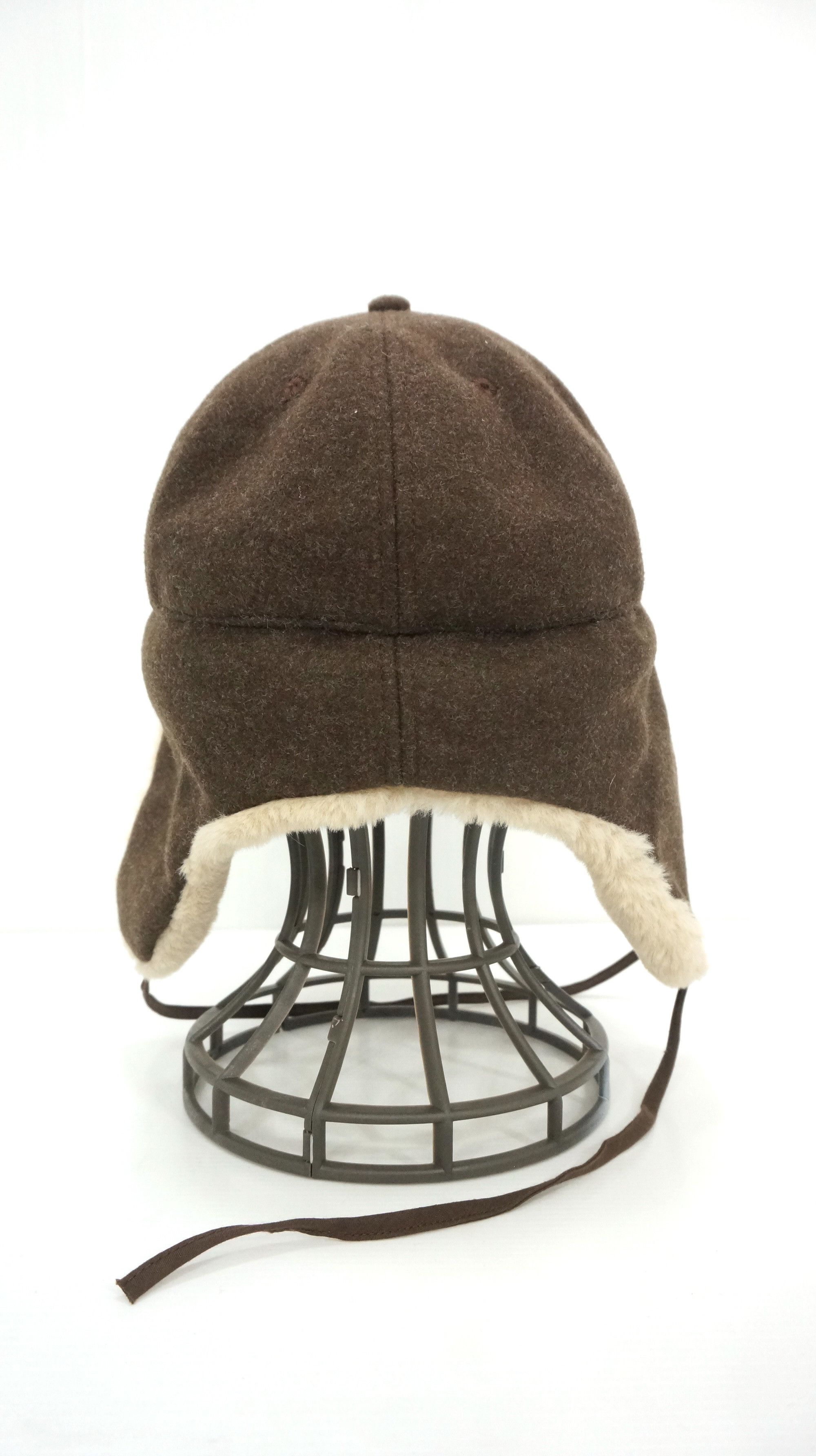 Japanese Brand 🔥Japanese Dark Brown Earflap cap Size ONE SIZE - 3 Thumbnail