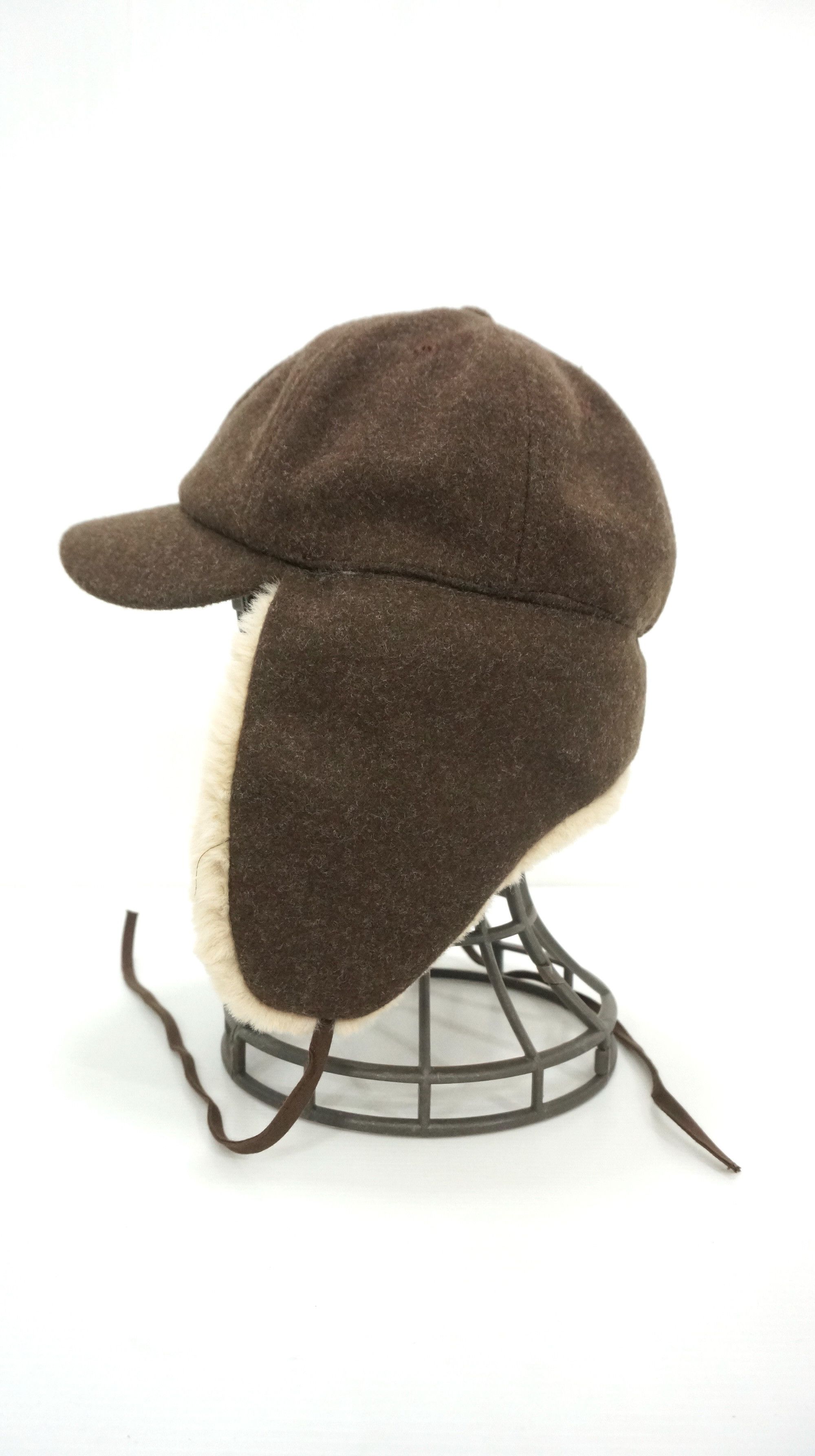 Japanese Brand 🔥Japanese Dark Brown Earflap cap Size ONE SIZE - 4 Thumbnail