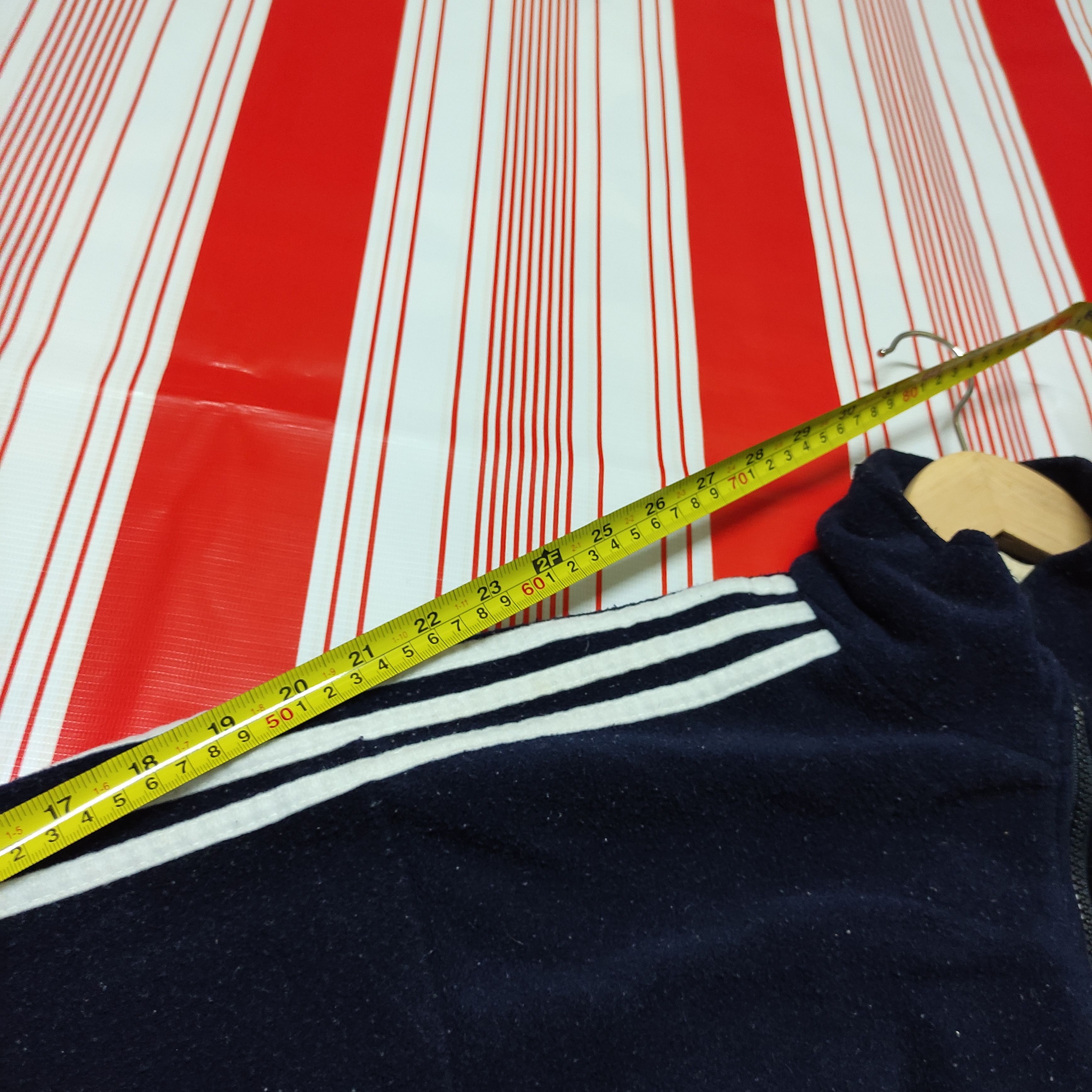 Adidas × Vintage Vtg Adidas Big Logo embroidery fleece Sweater Size US L / EU 52-54 / 3 - 8 Thumbnail