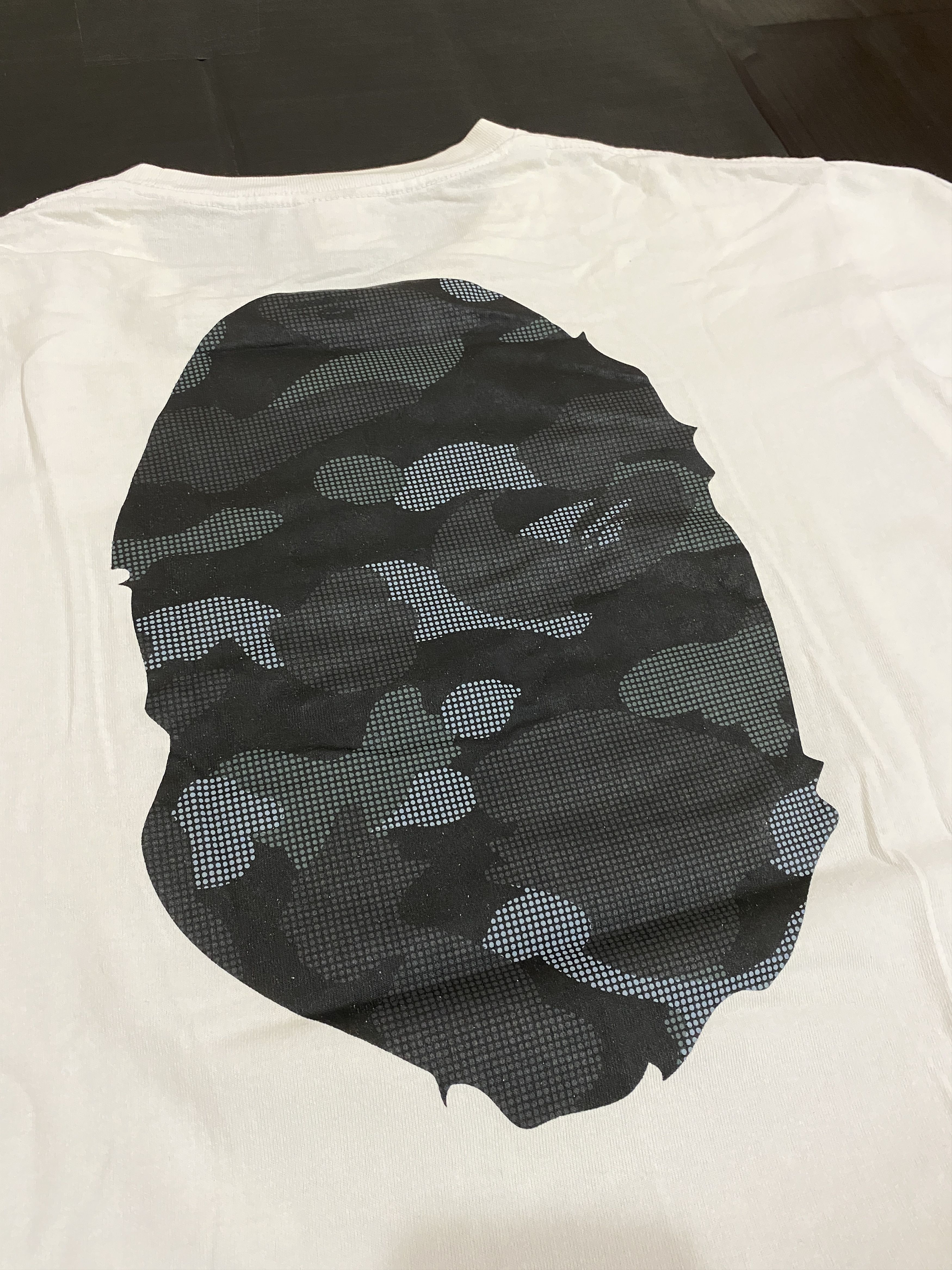 Bape ABC Dot Camo Big Ape Head Tee Size US XL / EU 56 / 4 - 5 Thumbnail