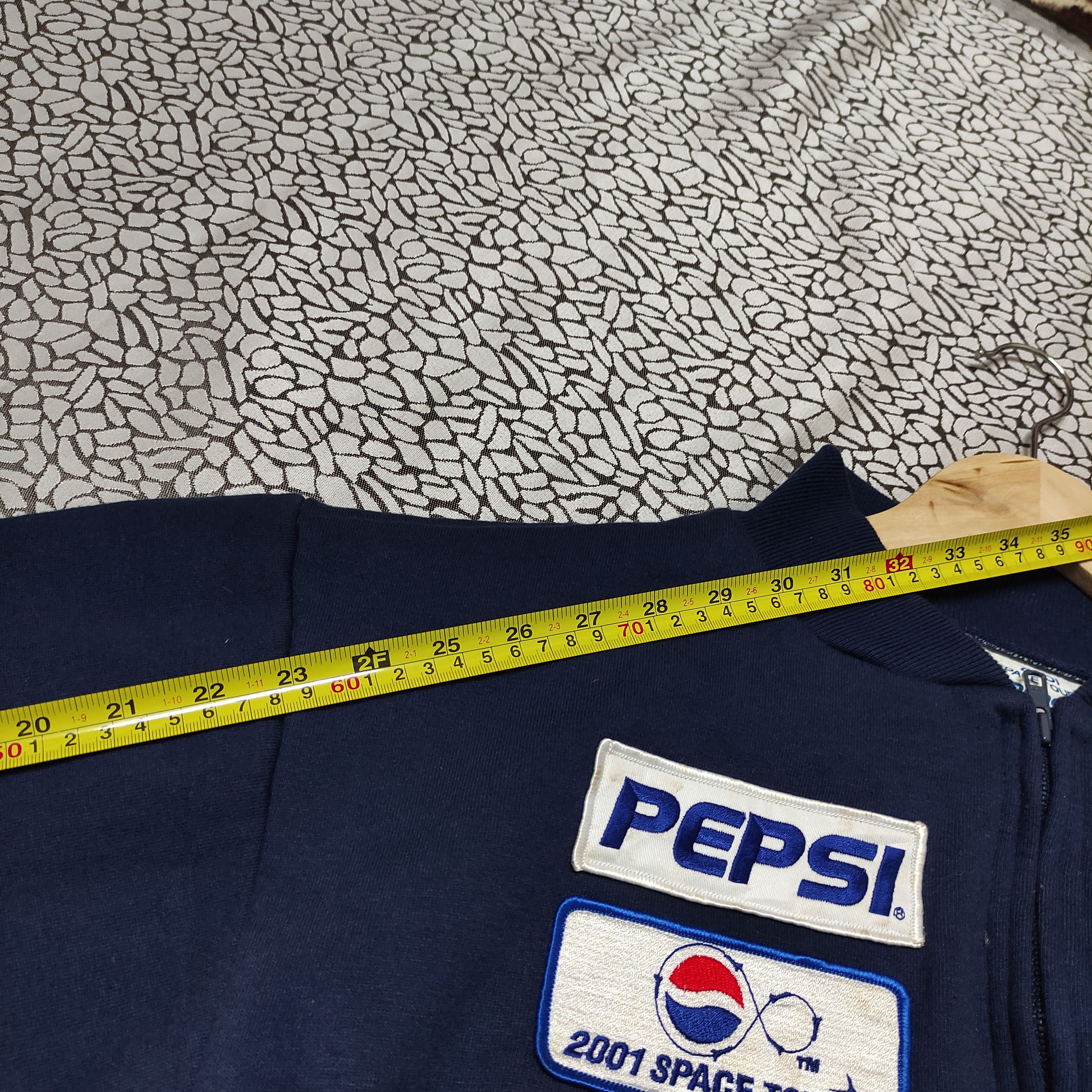 Band Tees × Pepsi Pepsi 2001 Space Tours Crew Zipper Size US L / EU 52-54 / 3 - 4 Thumbnail