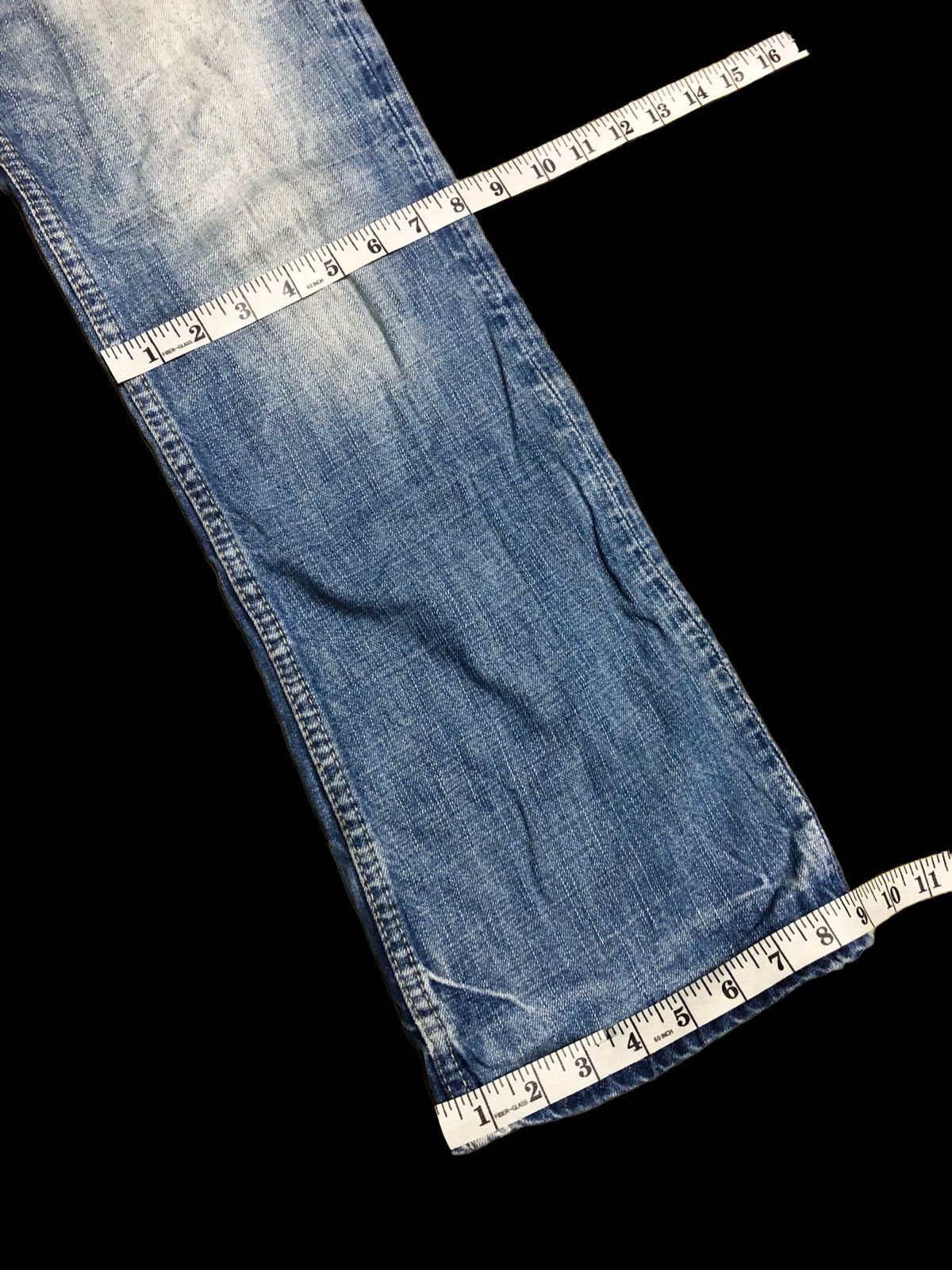 Ruehl No. 925 FLARED⚡️⚡️SLIM BOOT LOW RISE DISTRESSED DENIM Size US 32 / EU 48 - 10 Thumbnail